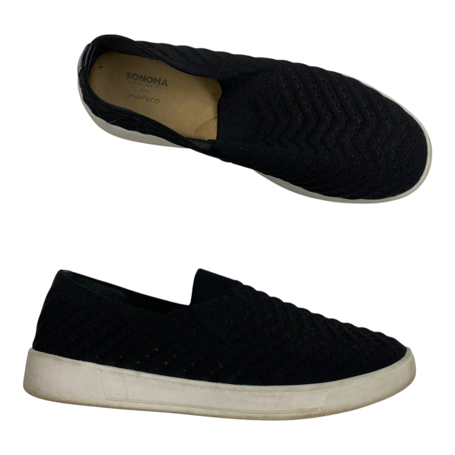 Shoes Flats By Sonoma In Black, Size:8