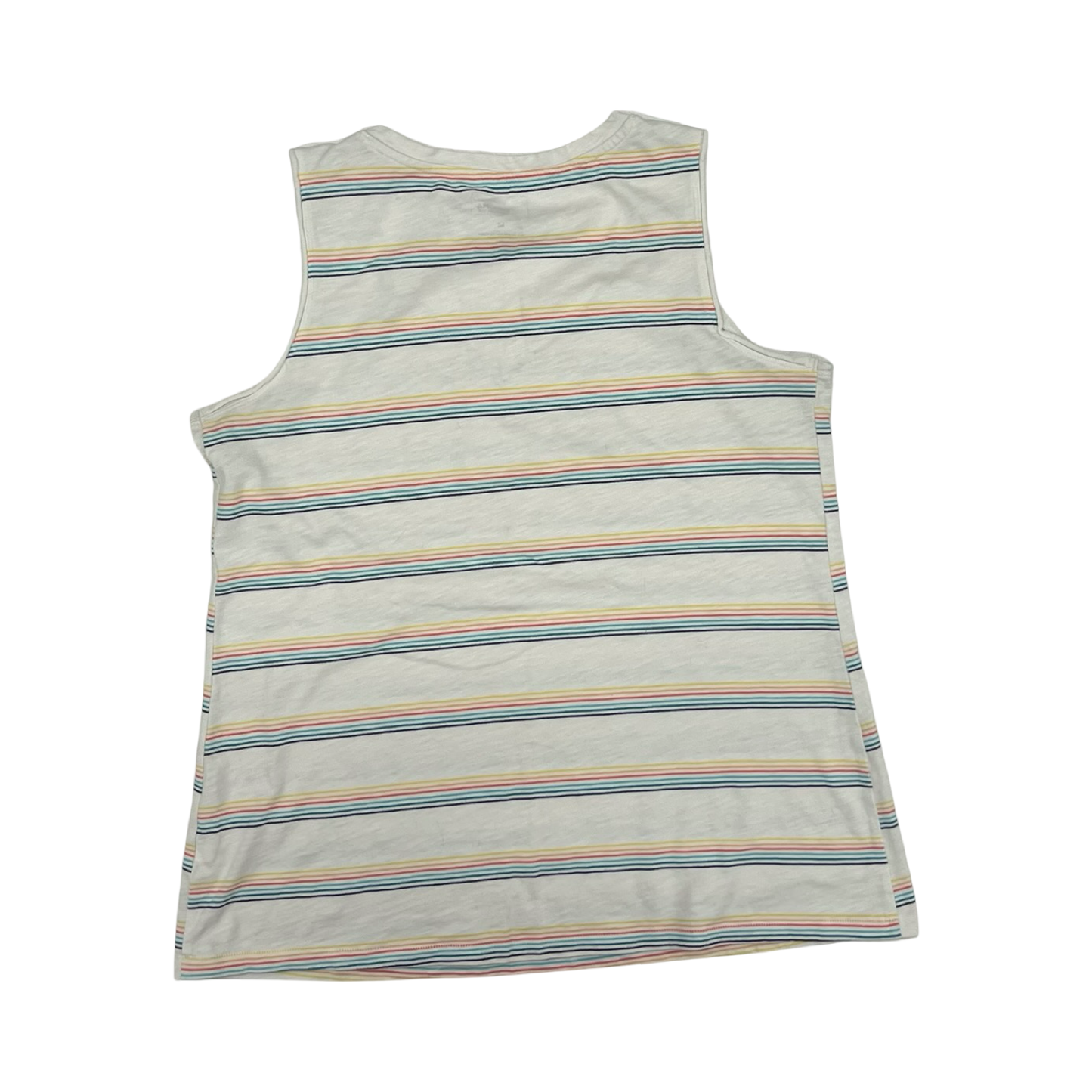 Top Sleeveless By Sonoma In Striped Pattern, Size:M