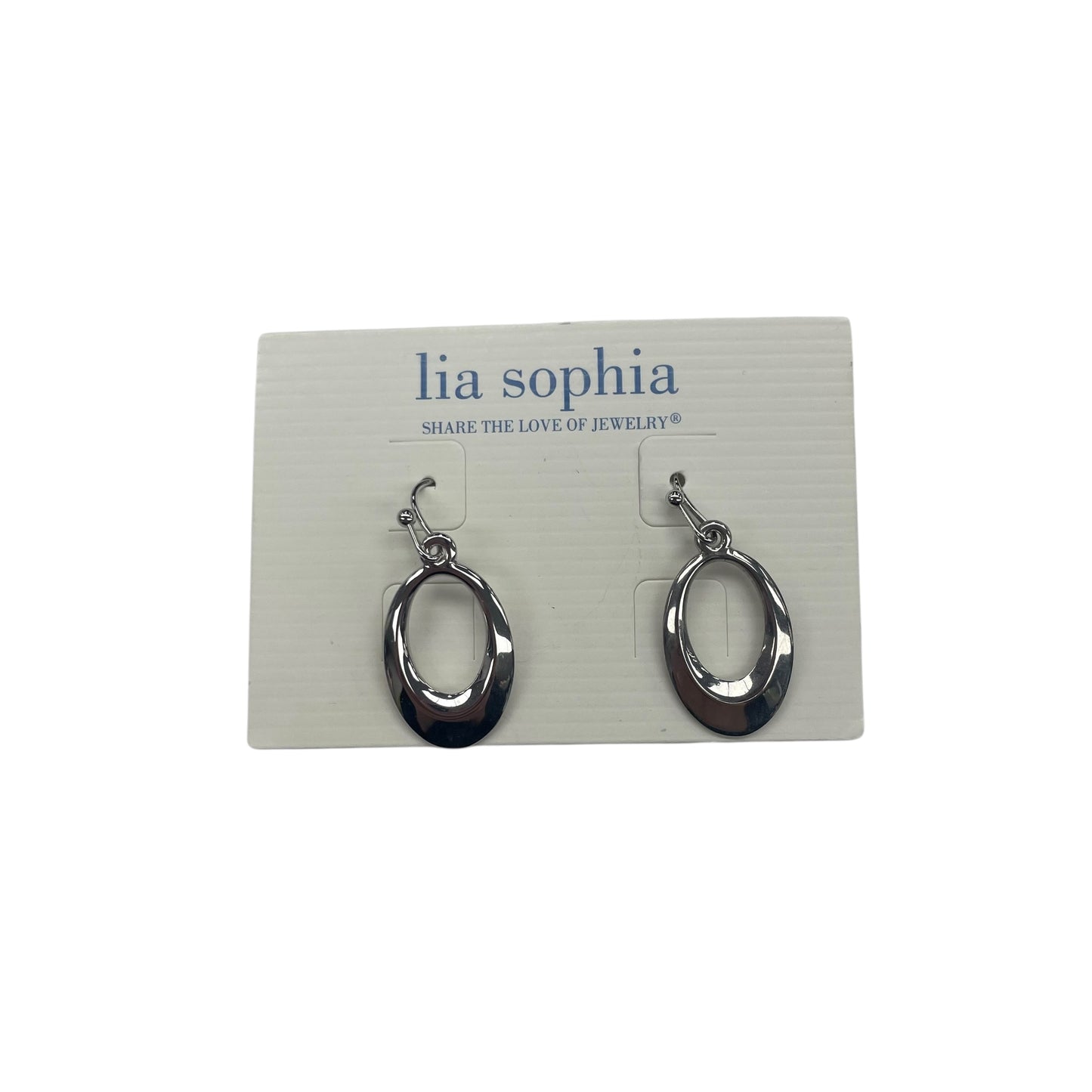 Earrings Dangle/Drop By Lia Sophia In Silver