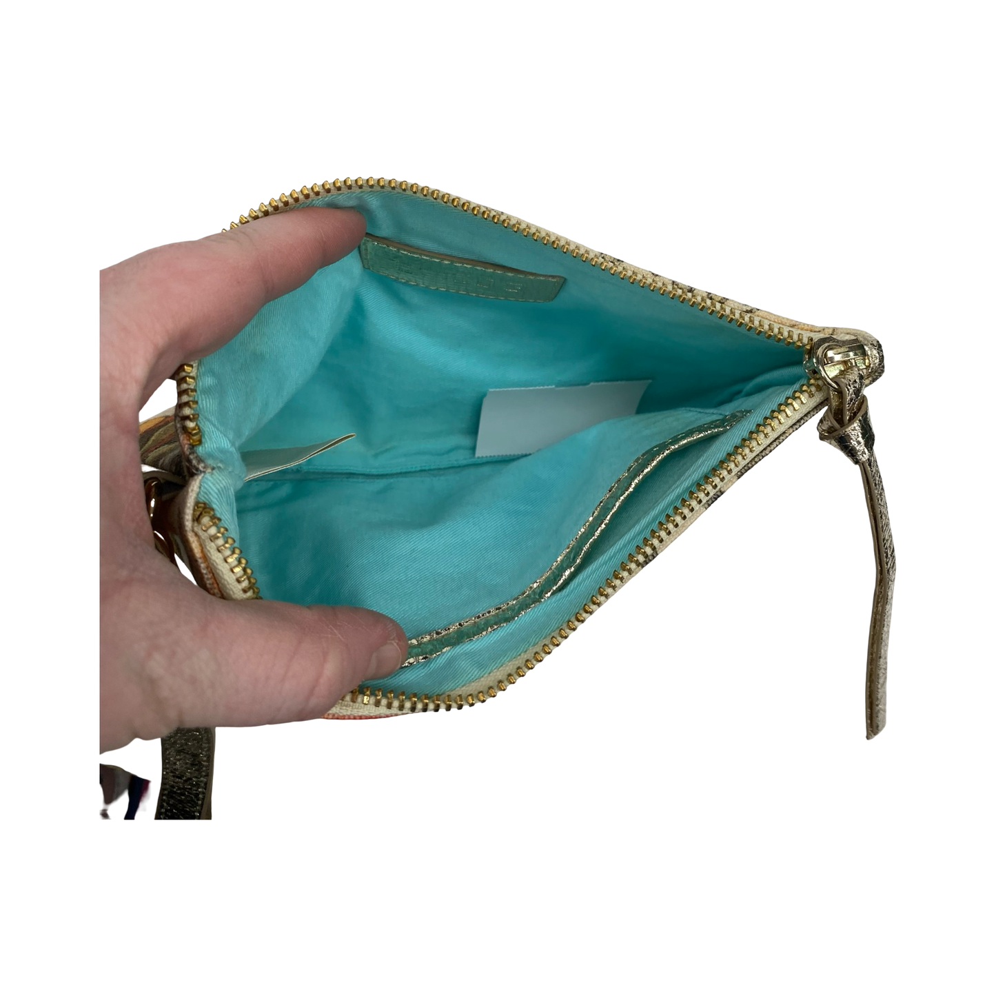 Wristlet By Chicos In Tropical Print, Size:Medium