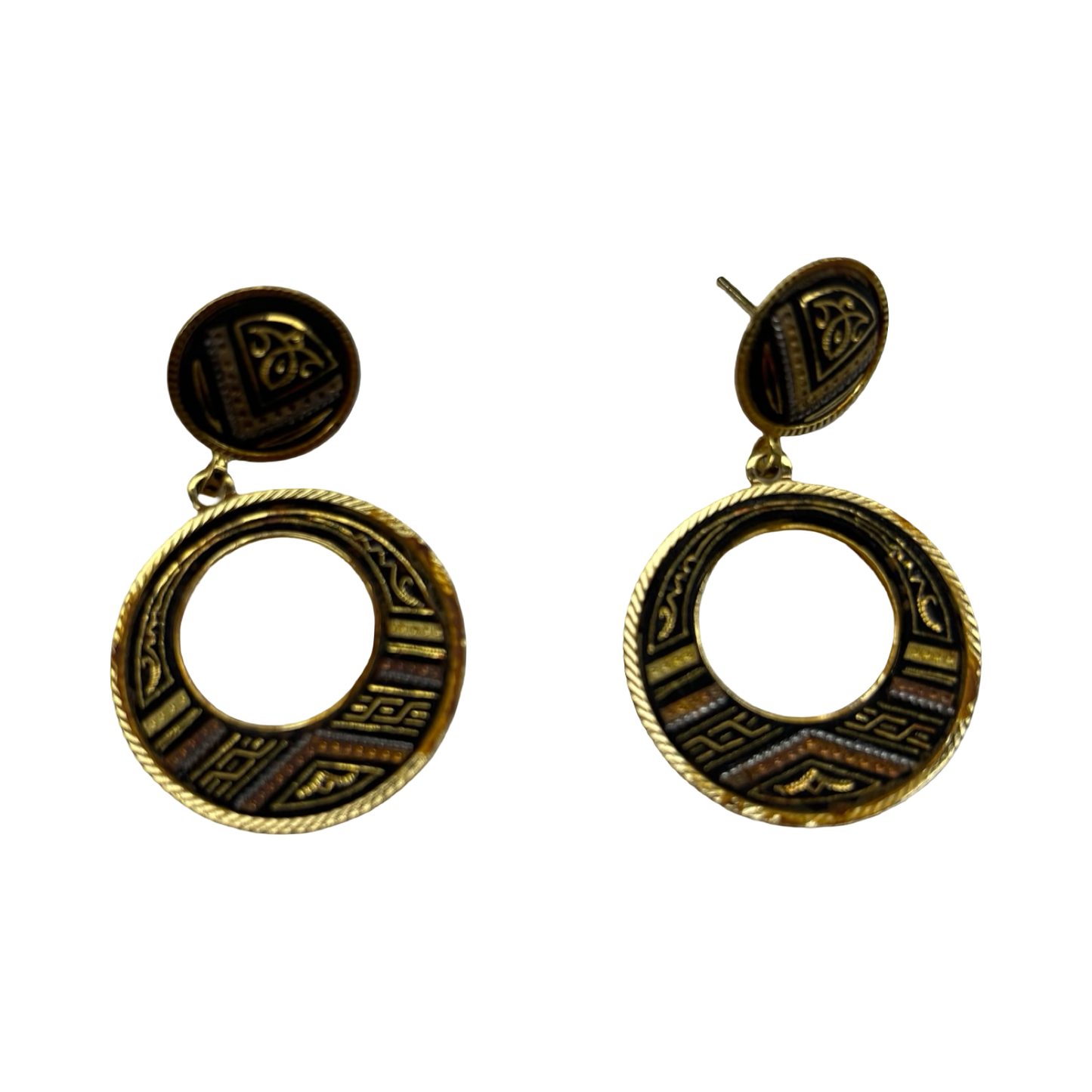 Earrings Dangle/Drop By Clothes Mentor In Gold