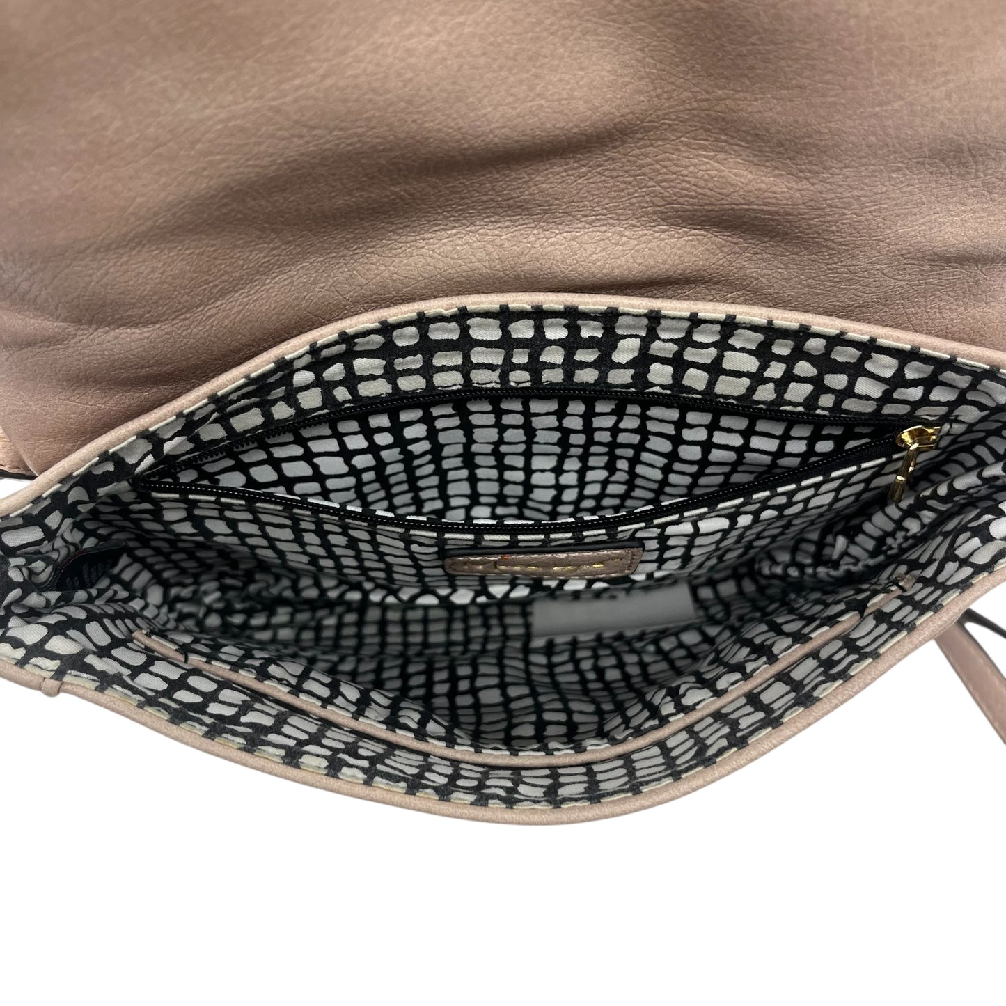 Crossbody By Clothes Mentor In Tan, Size:Medium