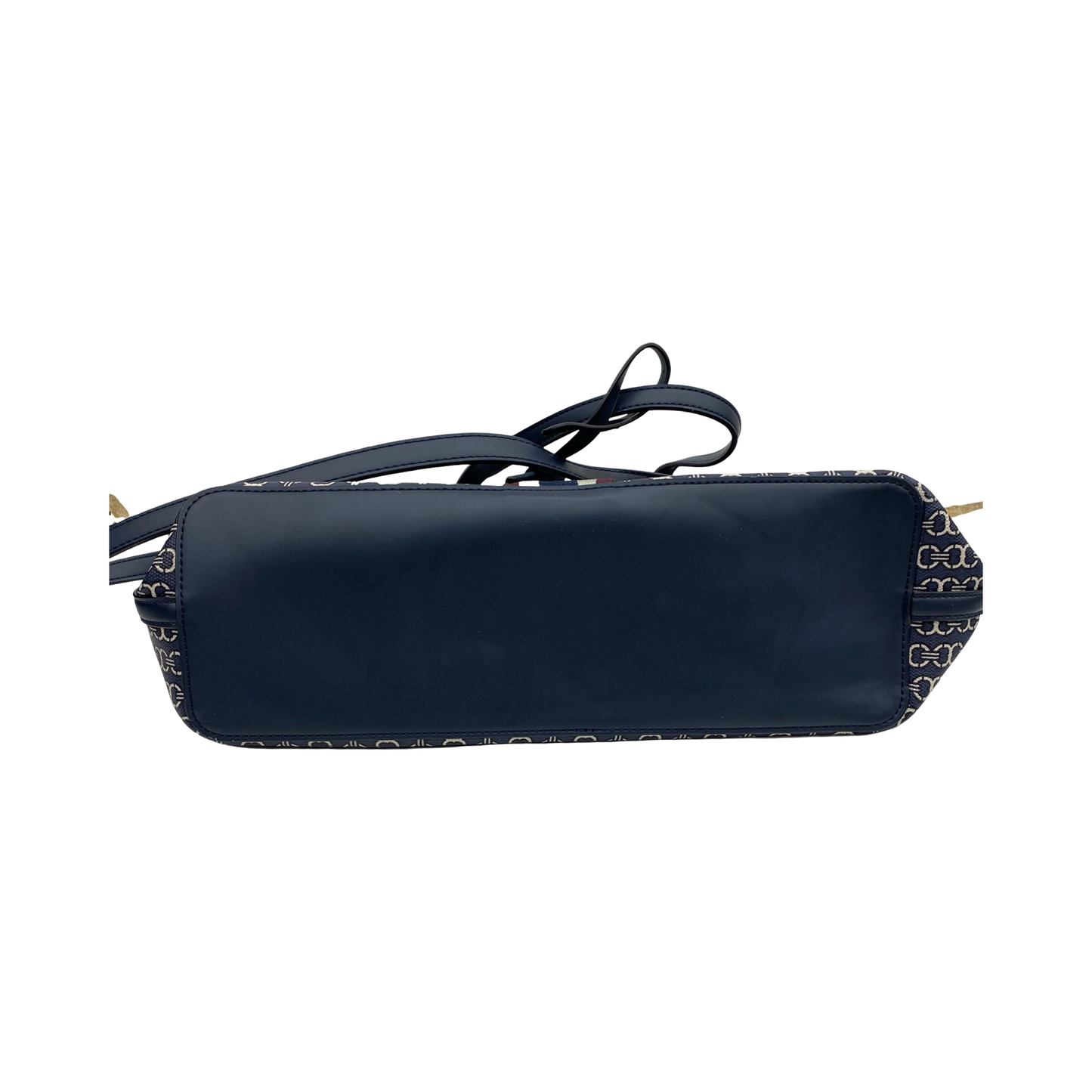 Handbag Designer By Tory Burch In Navy, Size:Medium