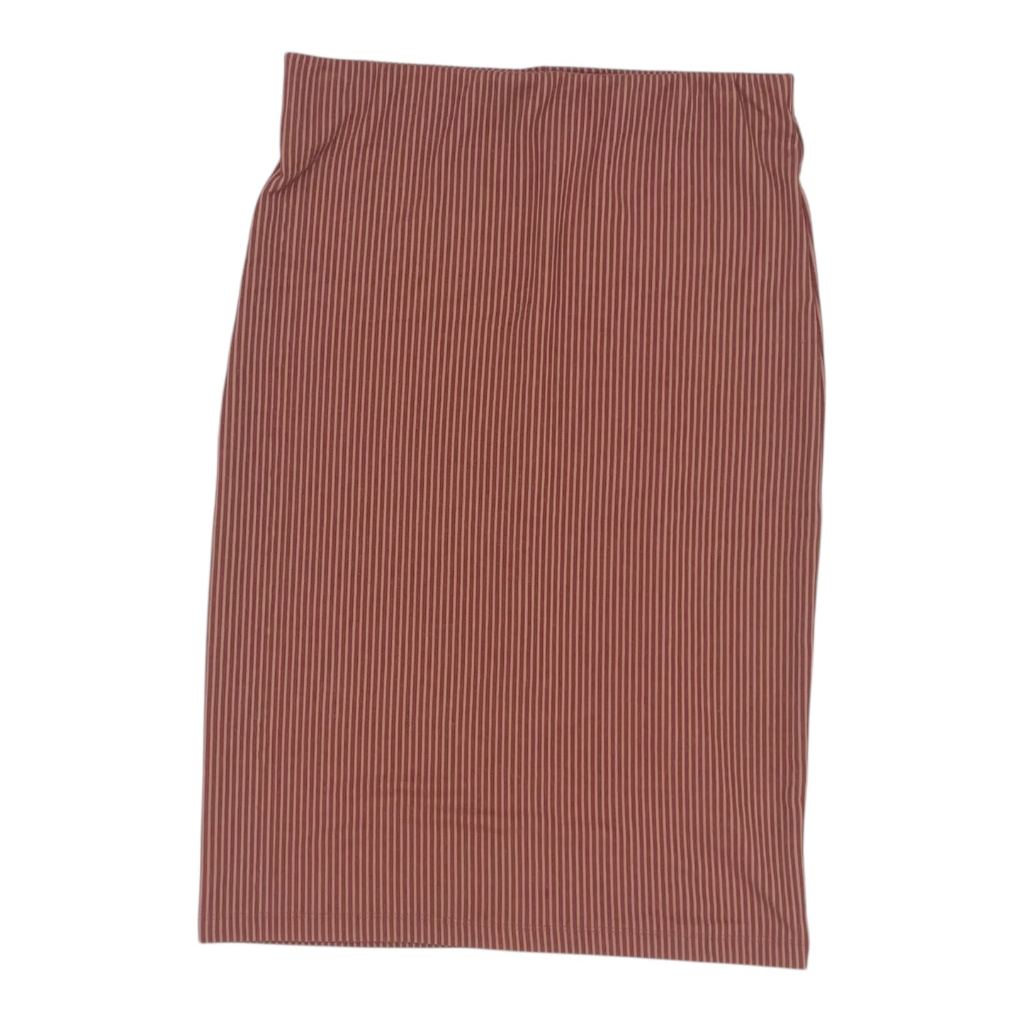 Skirt Midi By Clothes Mentor In Orange, Size:L