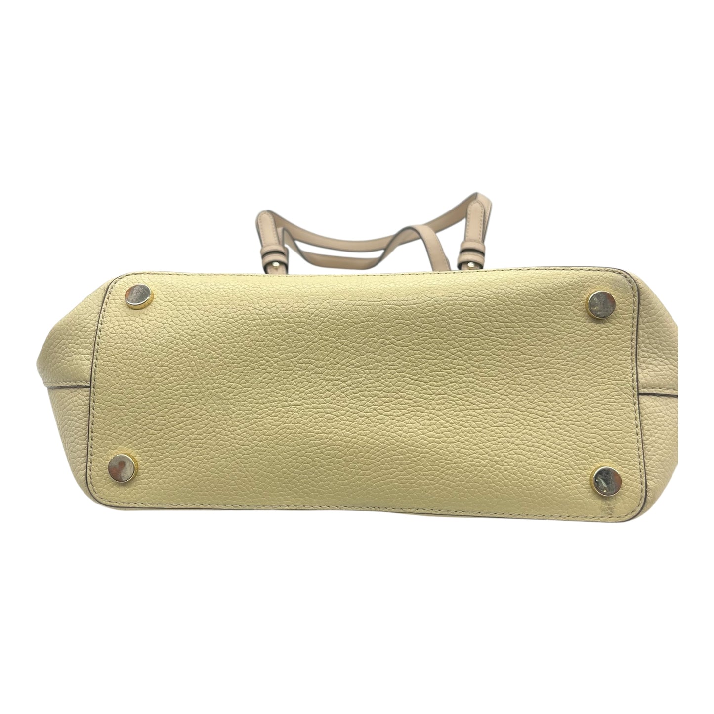 Handbag Designer By Michael Kors In Yellow, Size:Medium