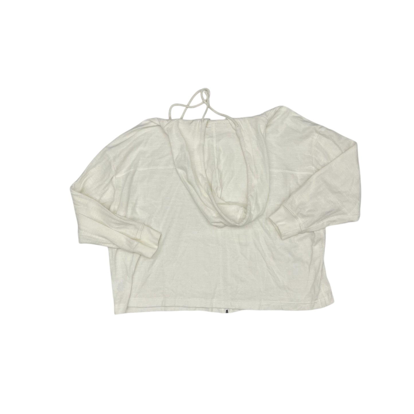 Sweatshirt Hoodie By Maurices In Cream, Size:2X