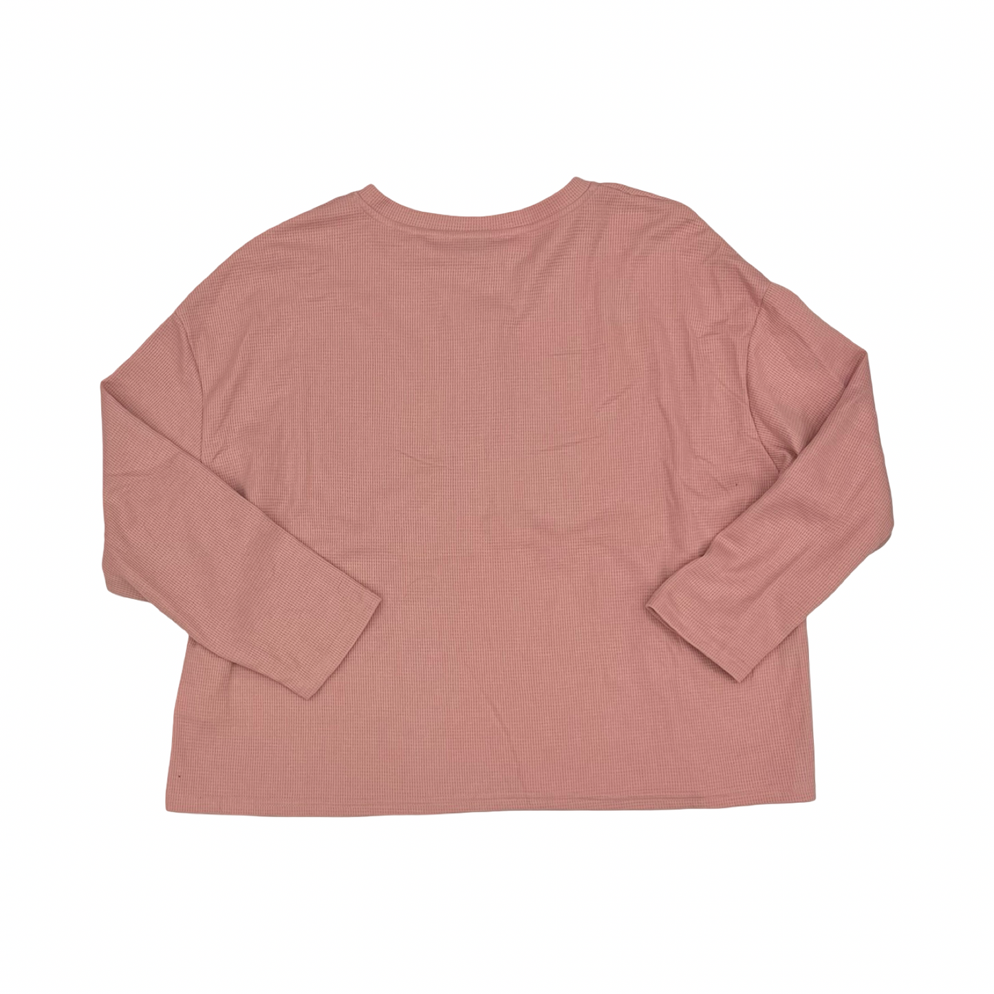 Top Ls By Emery Rose In Peach, Size:Xl