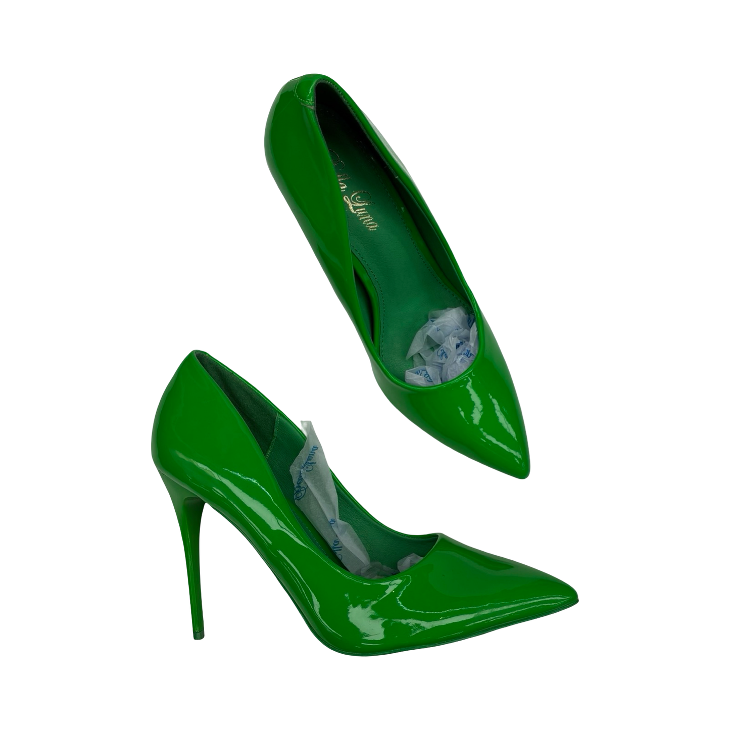 Shoes Heels Stiletto By Clothes Mentor In Green, Size:10
