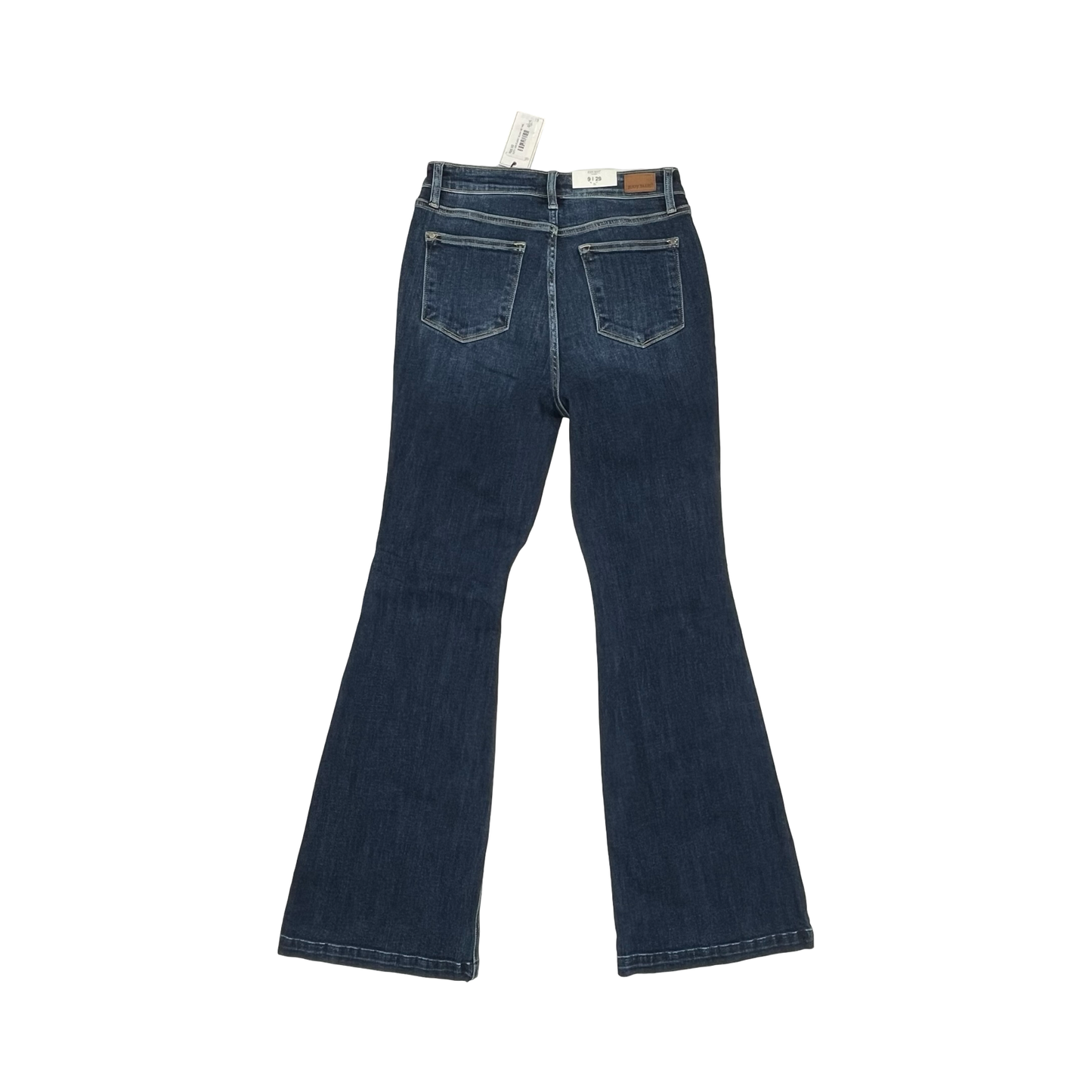 Jeans Flared By Judy Blue In Blue Denim, Size:8