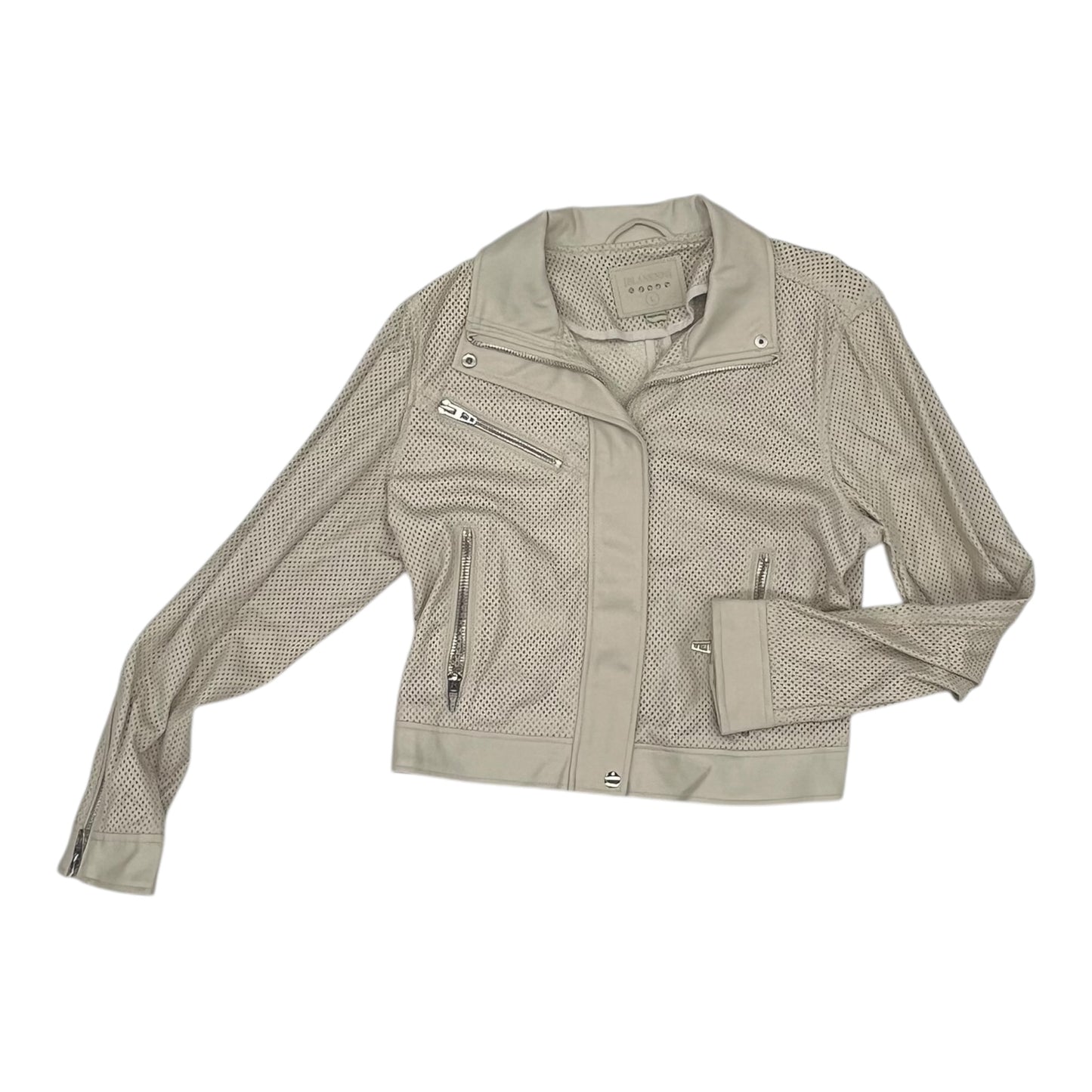 Jacket Moto By Blanknyc In Beige, Size:L