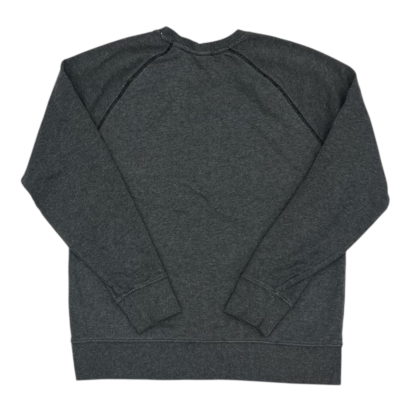 Athletic Sweatshirt Crewneck By Reebok In Grey, Size:M