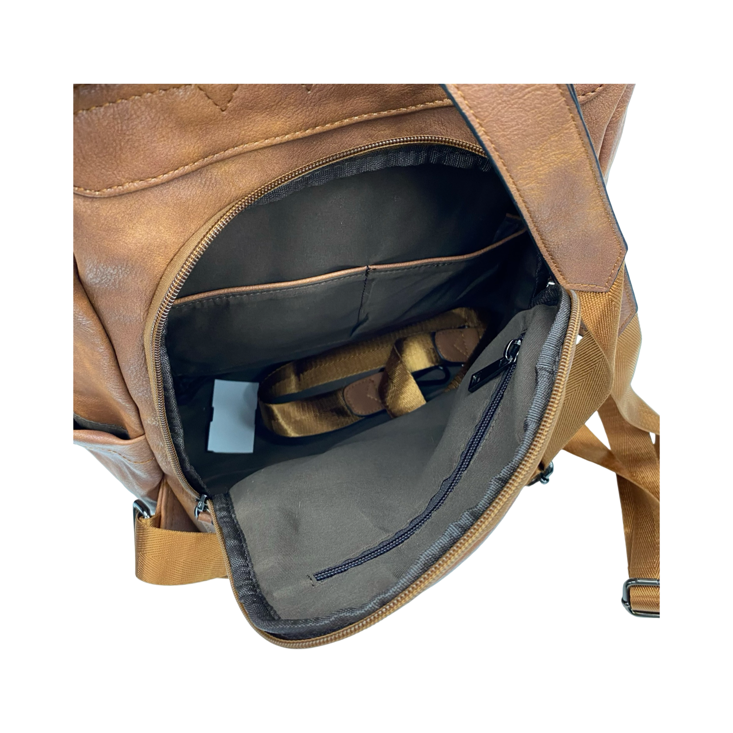 Backpack By Clothes Mentor In Brown, Size:Medium