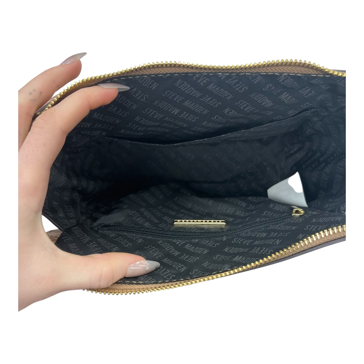 Crossbody By Steve Madden In Brown, Size:Medium