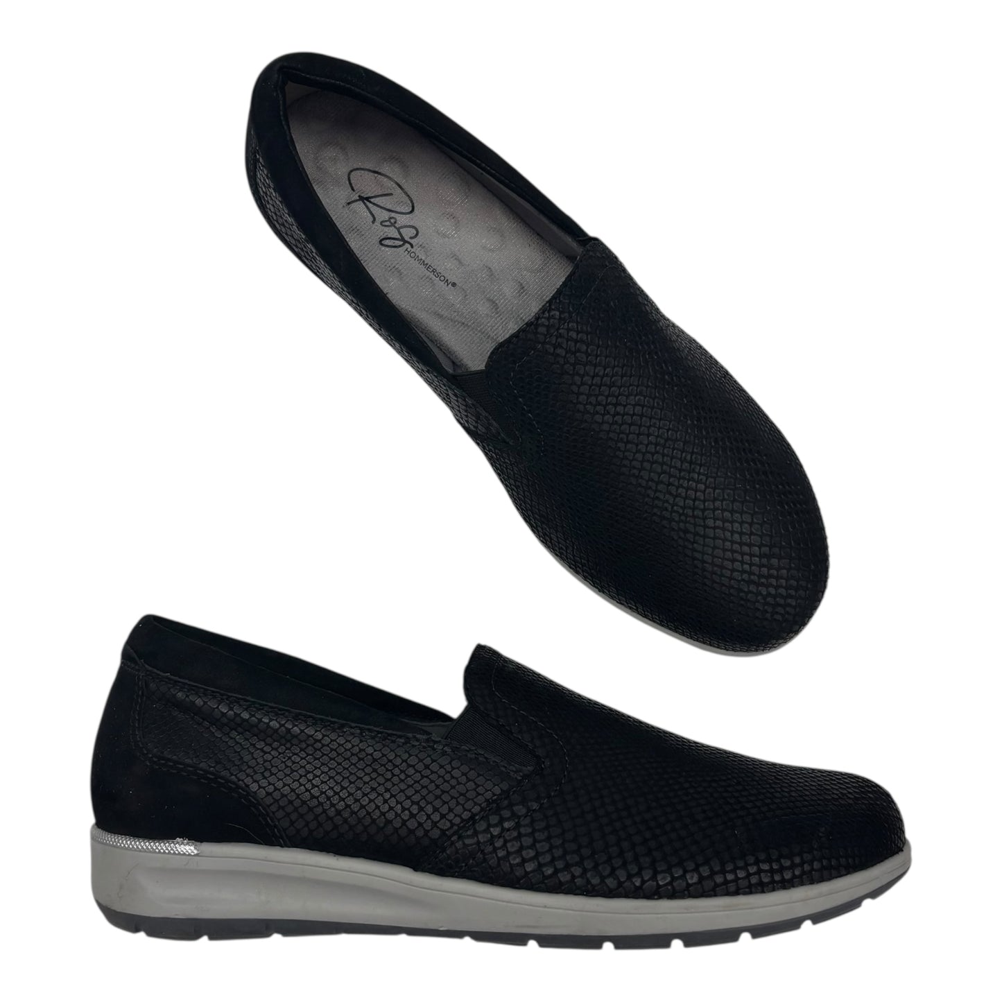 Shoes Flats By Clothes Mentor In Black, Size:9.5