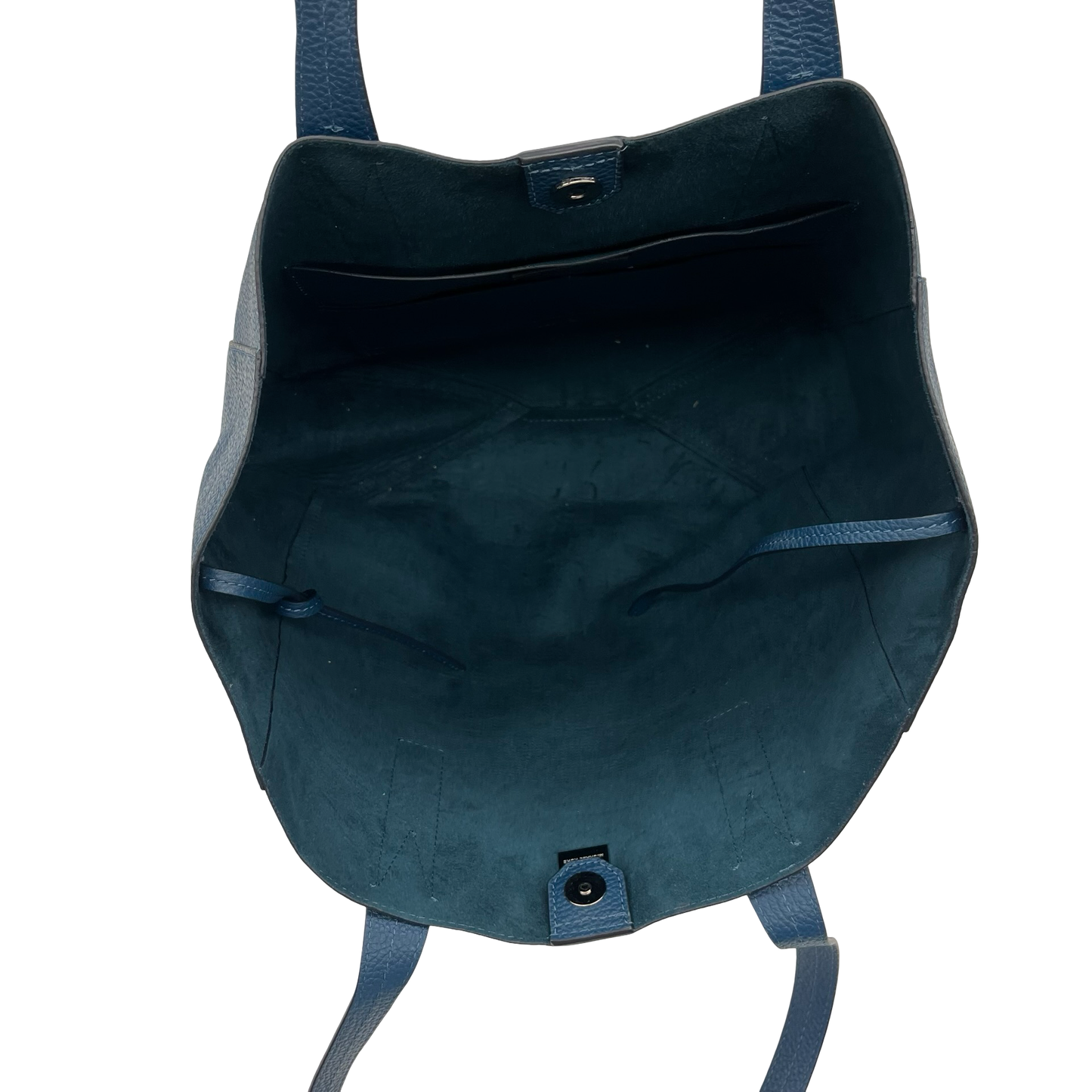 Tote Designer By Michael Kors In Blue, Size:Large