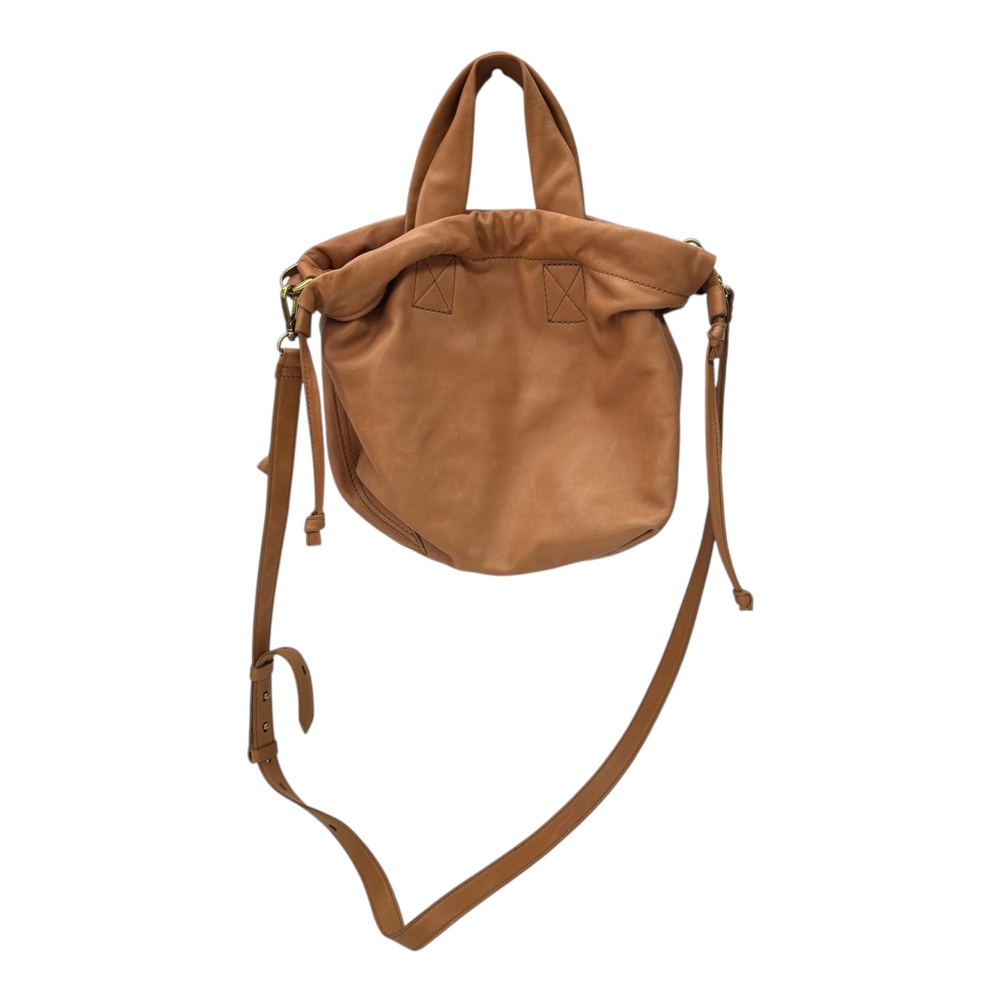 Crossbody Leather By Madewell In Brown, Size:Medium