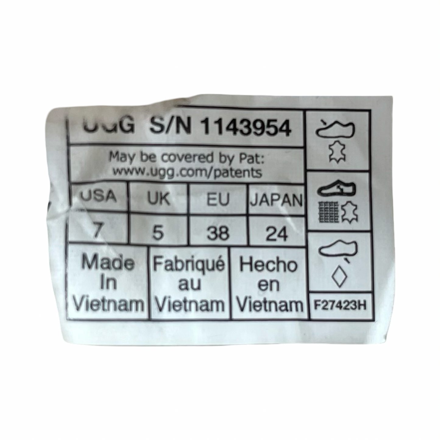 Boots Designer By Ugg In Tan, Size:7