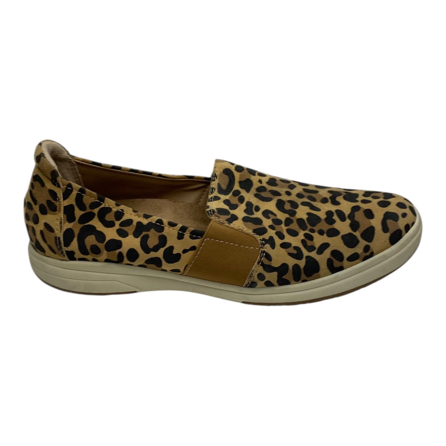 Shoes Flats By Earth In Animal Print, Size:9.5