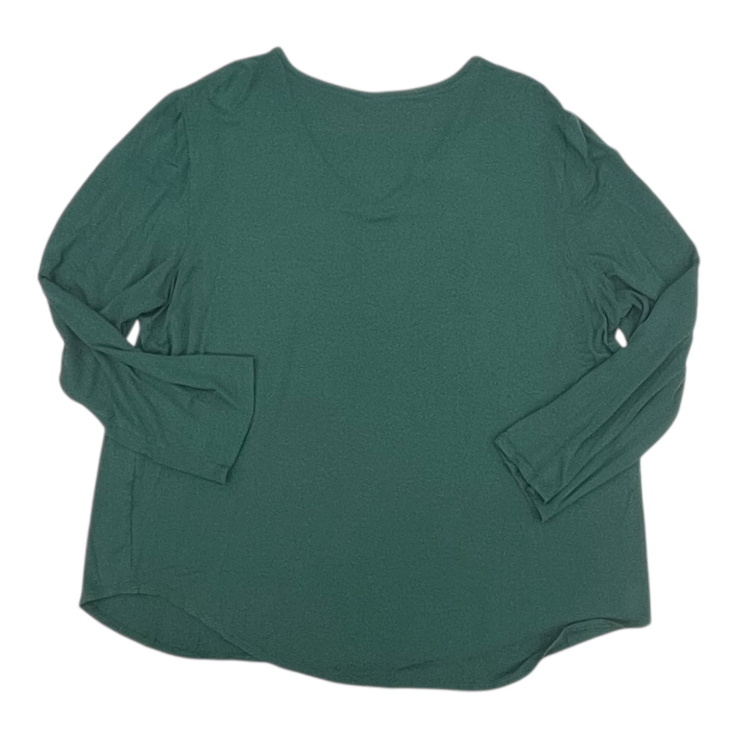 Top Ls By Clothes Mentor In Green, Size:Xl