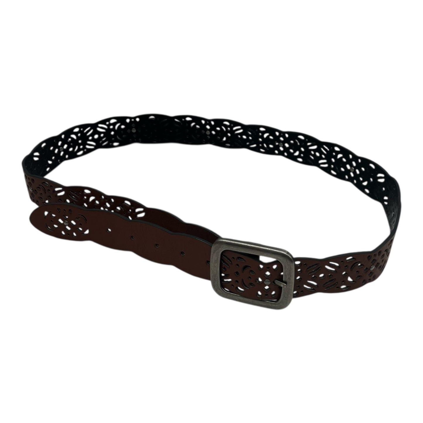 Belt By Clothes Mentor In Black & Brown
