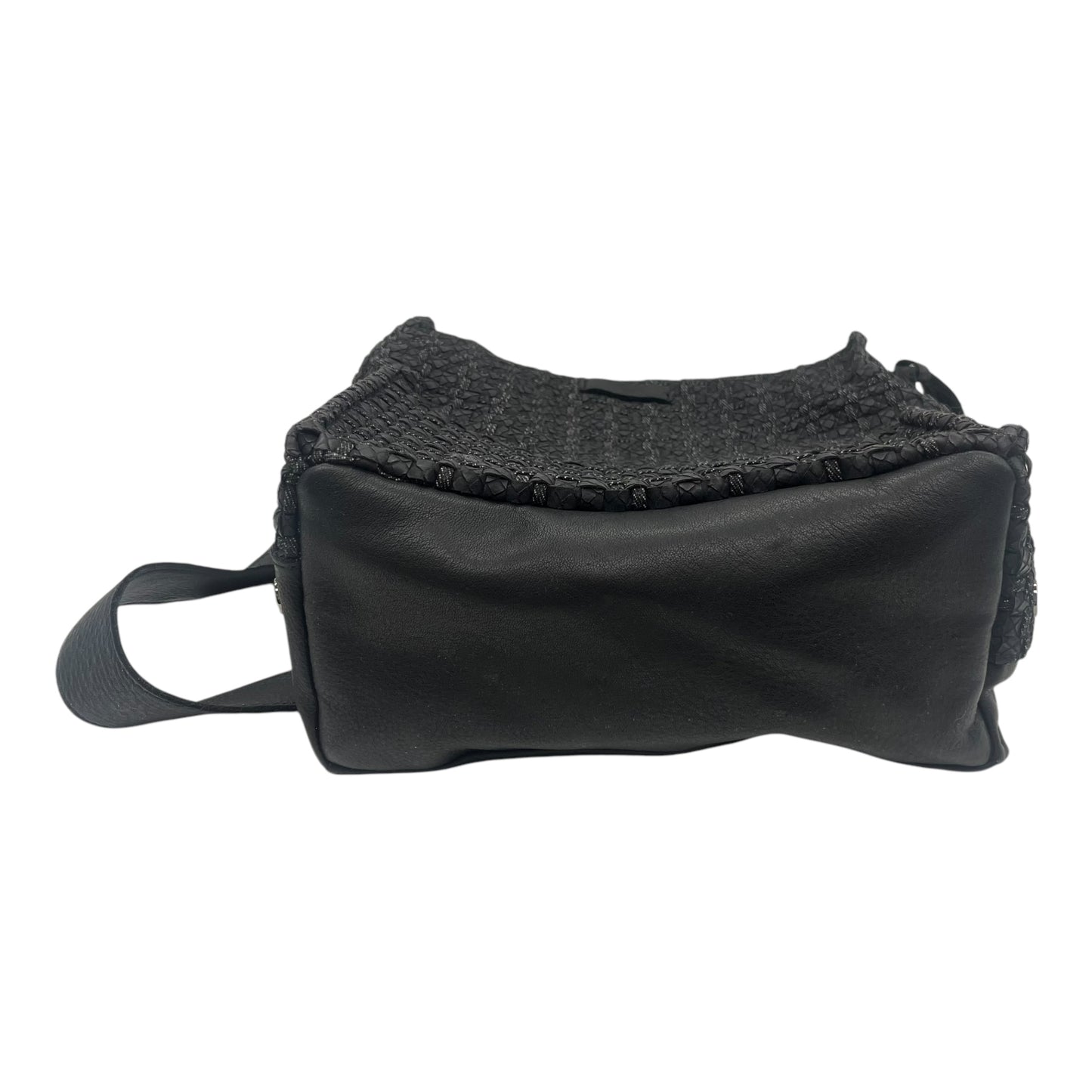 Handbag Leather By Hammitt In Black, Size:Medium