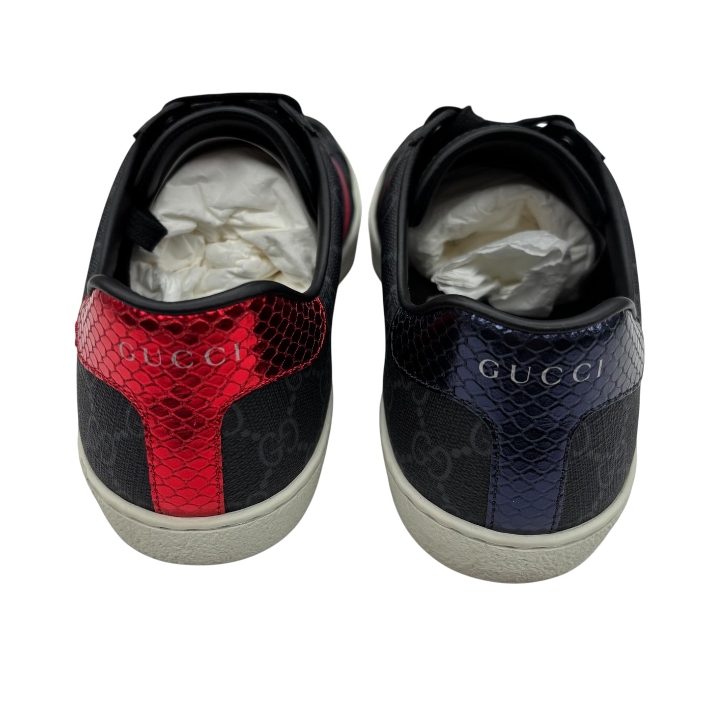 SHOES LUXURY DESIGNER by GUCCI In NAVY, Size: 10