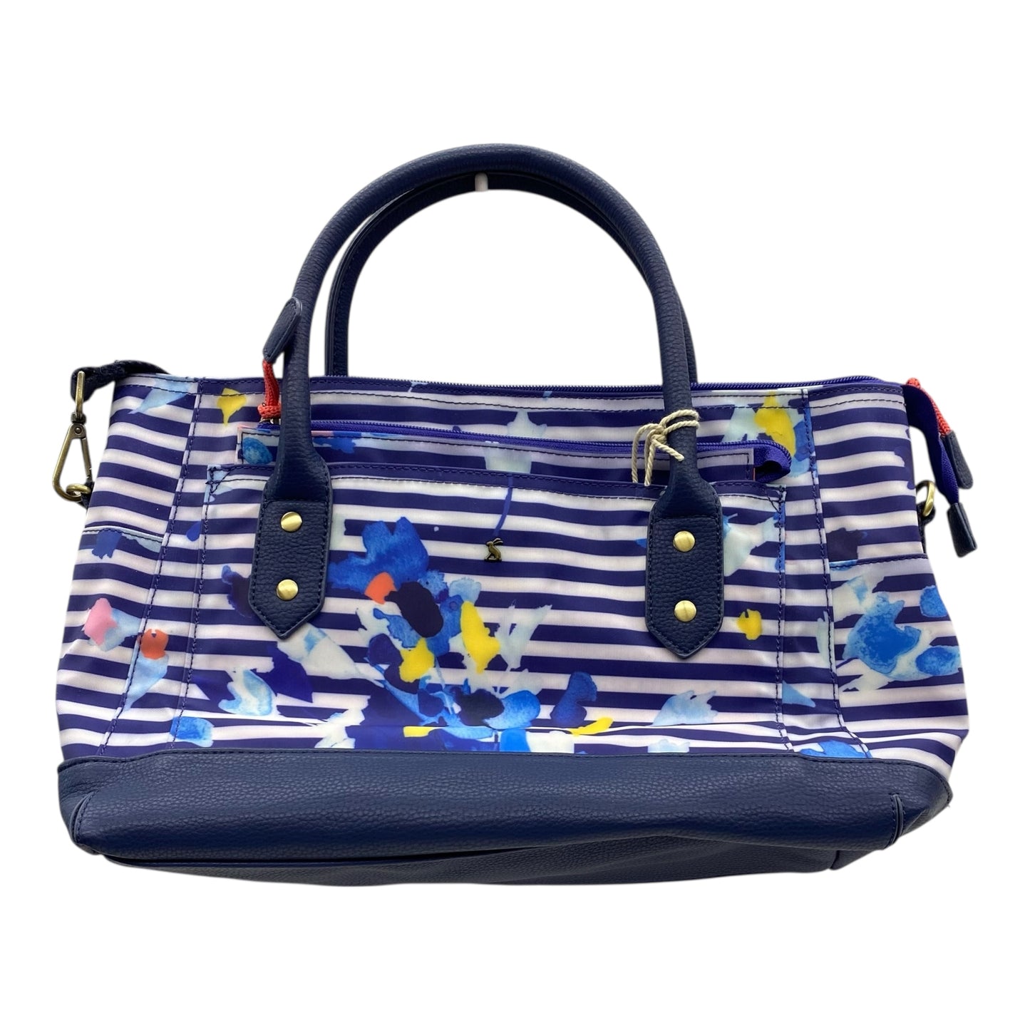 Handbag By Joules In Blue, Size:Medium