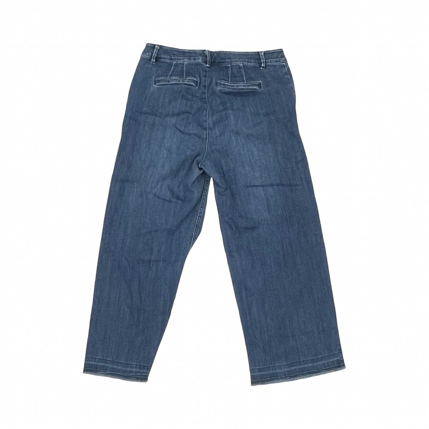 Jeans Cropped By J. Jill In Blue Denim, Size:6