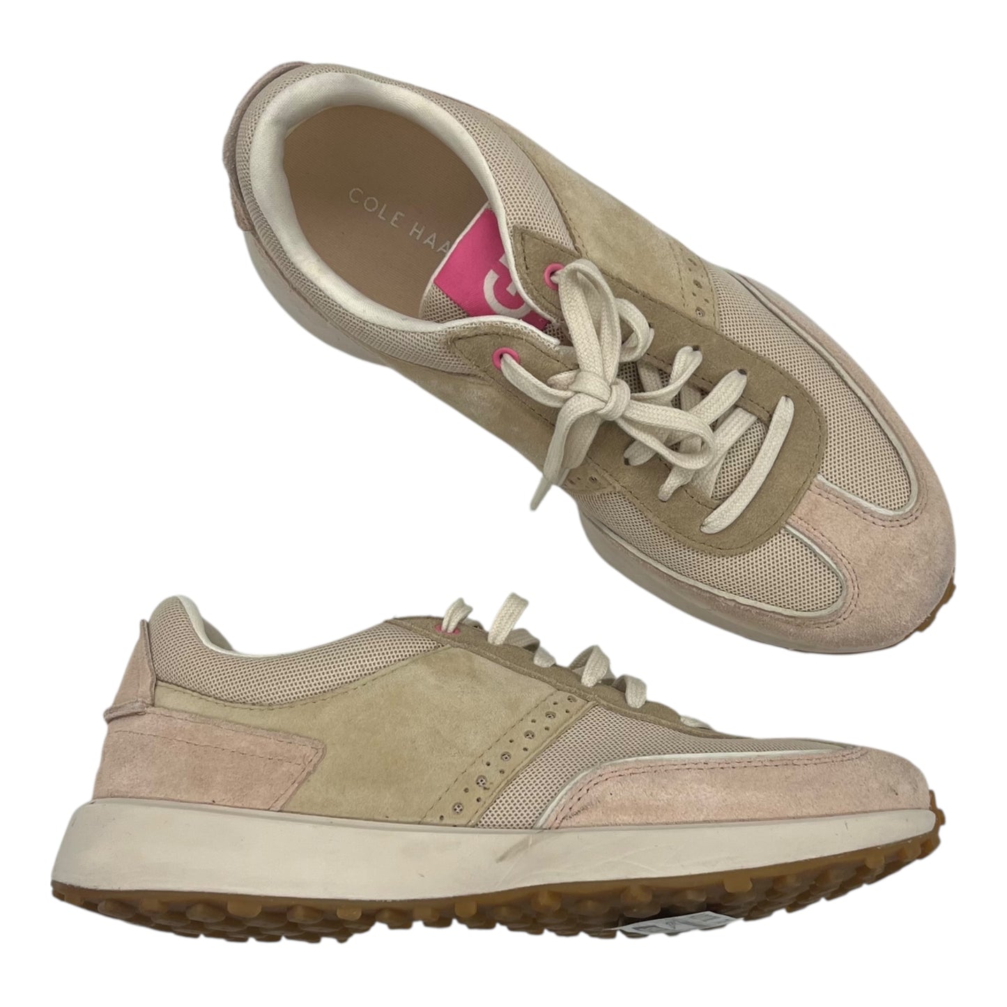 Shoes Sneakers By Cole-Haan In Brown & Pink, Size:7.5