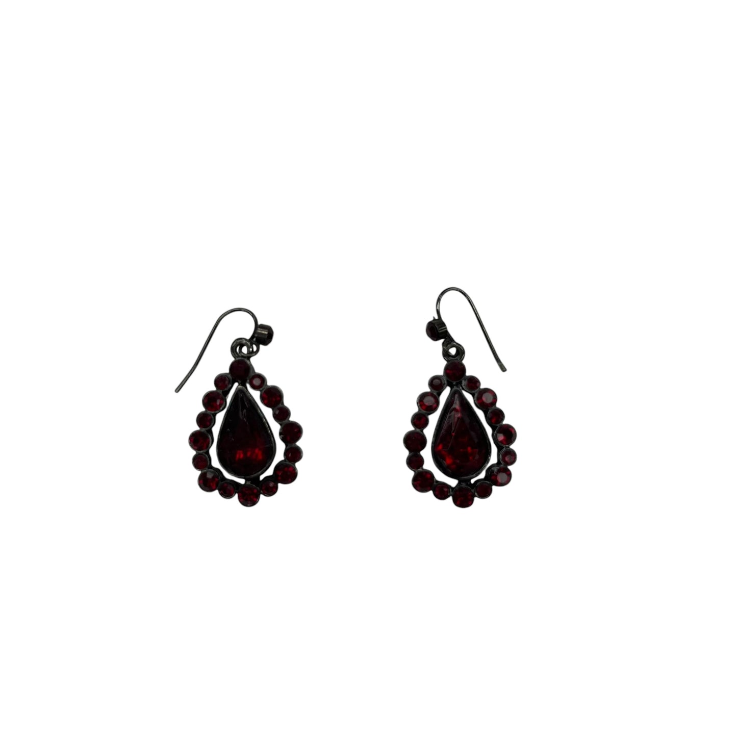 Earrings Dangle/Drop By Cmf In Red