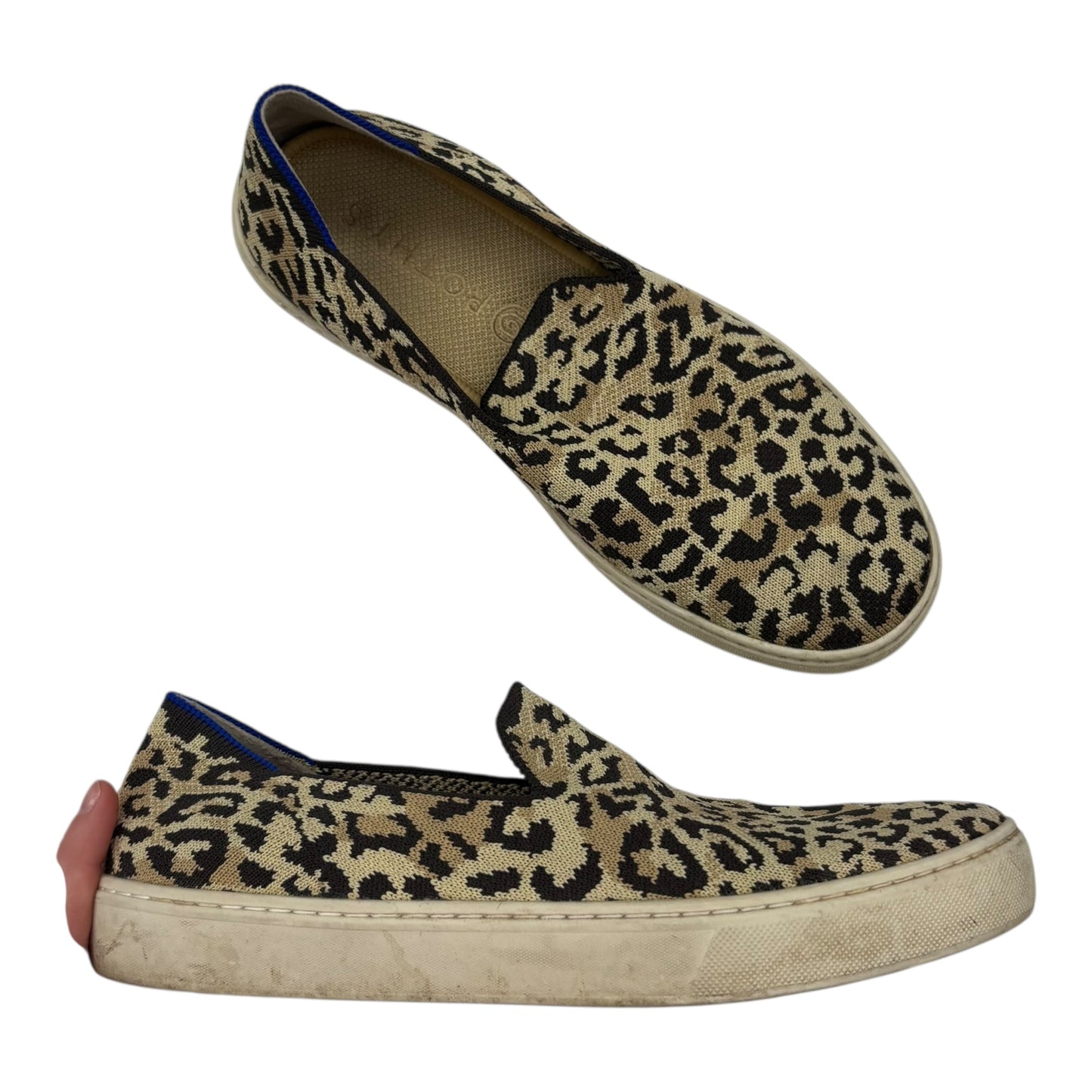 Shoes Flats By Rothys In Animal Print, Size:8.5
