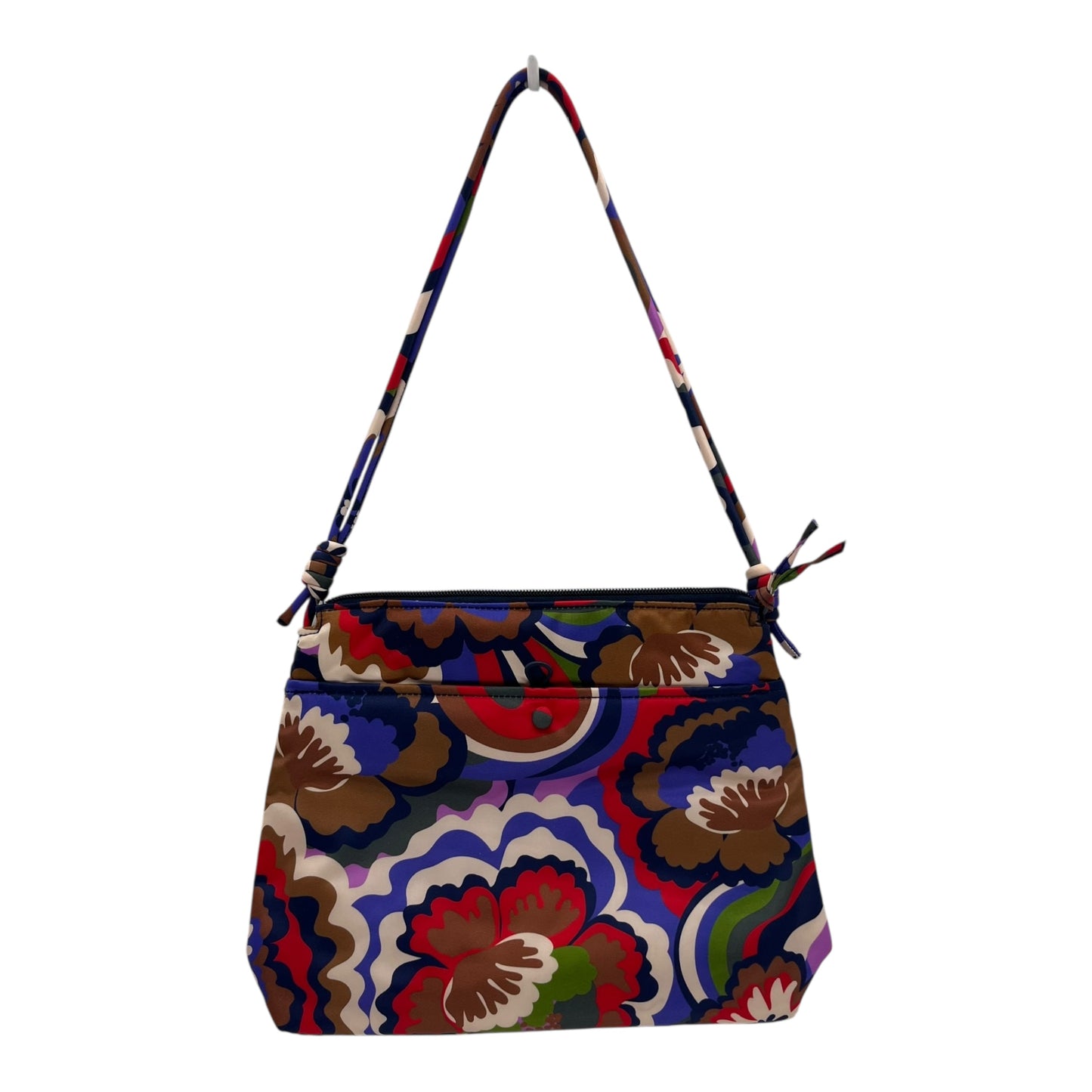 Handbag By Vera Bradley In Floral Print, Size:Small