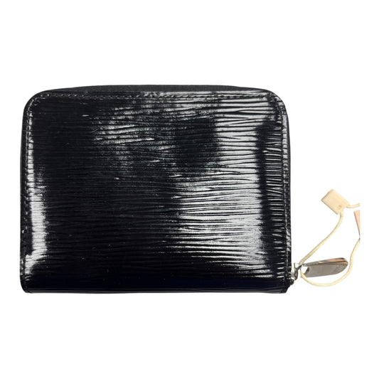 Wallet Luxury Designer By Louis Vuitton In Black, Size:Small