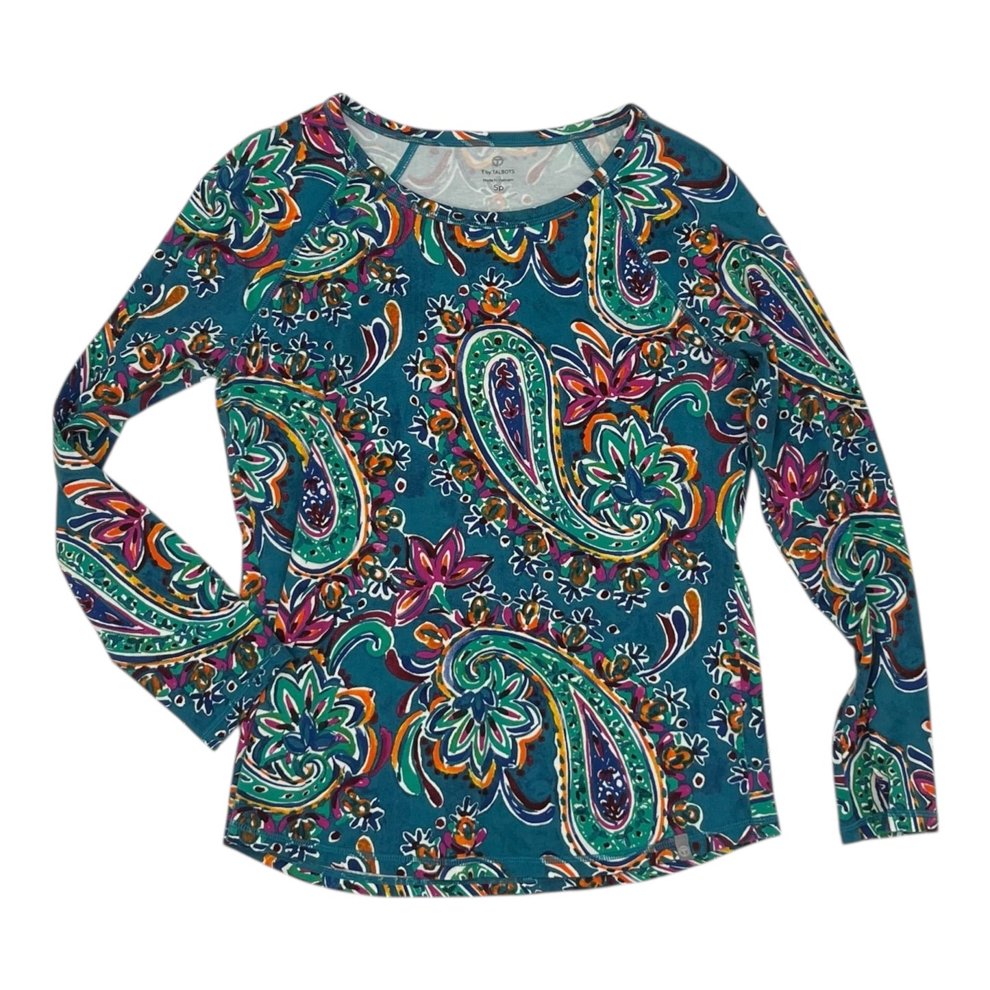 Top Ls By Talbots In Paisley Print, Size:Sp