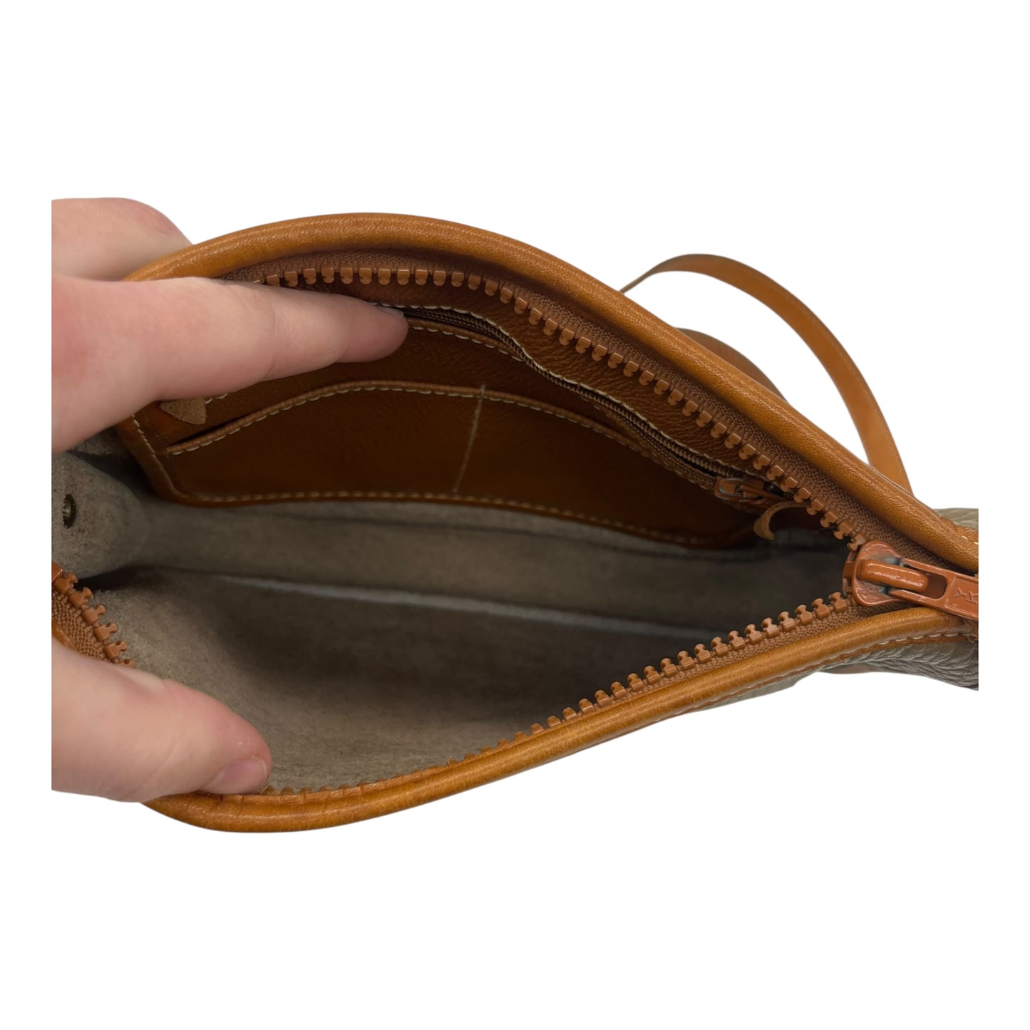 Crossbody Designer By Dooney And Bourke In Brown, Size:Small