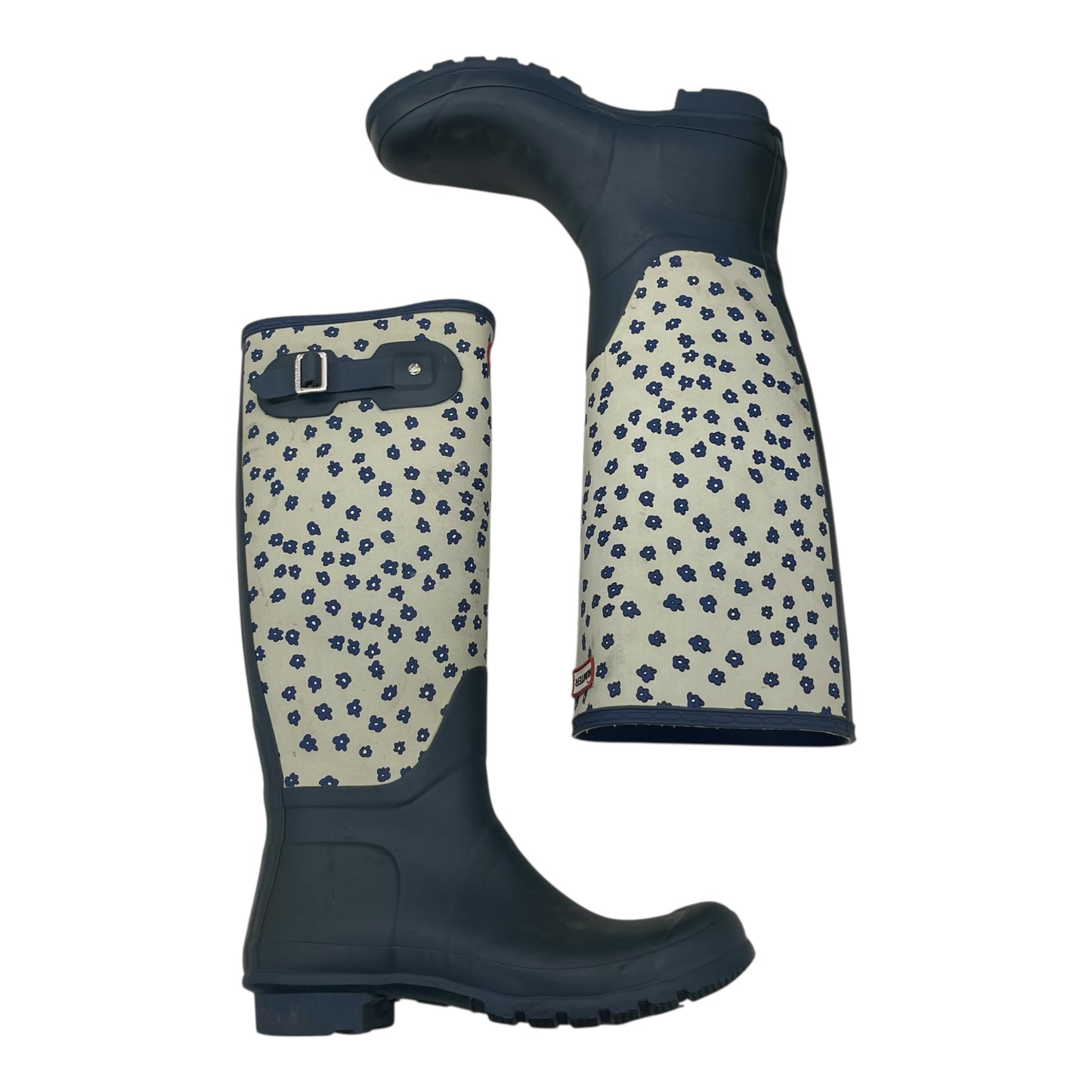 Boots Rain By Hunter In Floral Print, Size:10