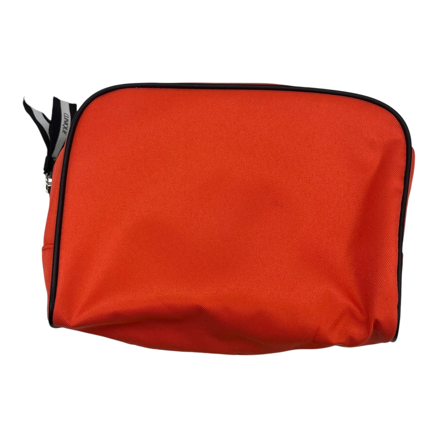 Makeup Bag By Clinique In Blue & Orange, Size:Medium