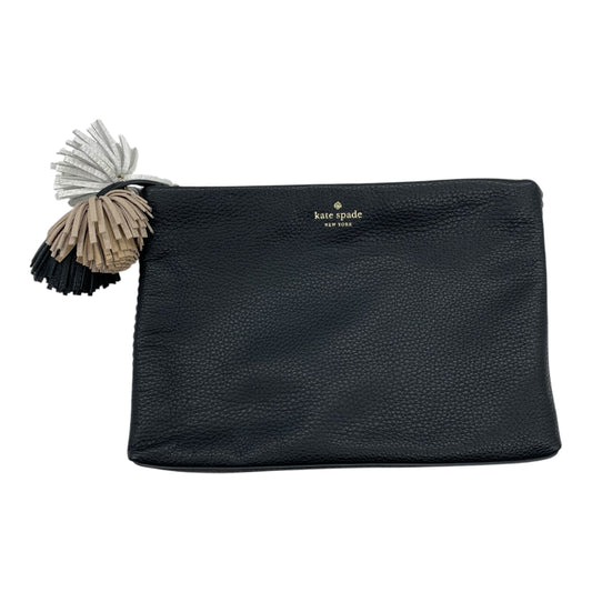 Clutch Designer By Kate Spade In Black, Size:Medium
