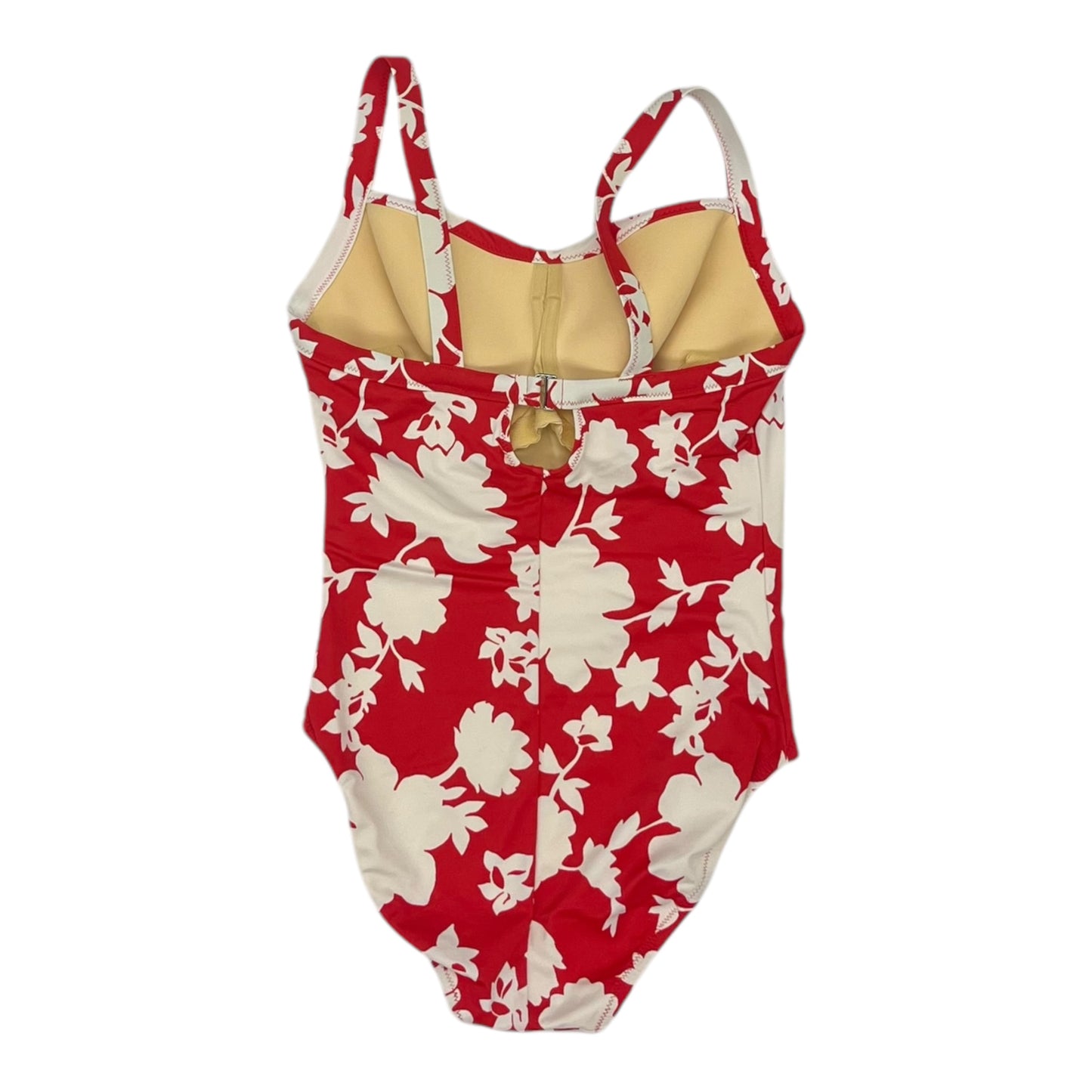 Swimsuit By Lands End In Red & White, Size:M