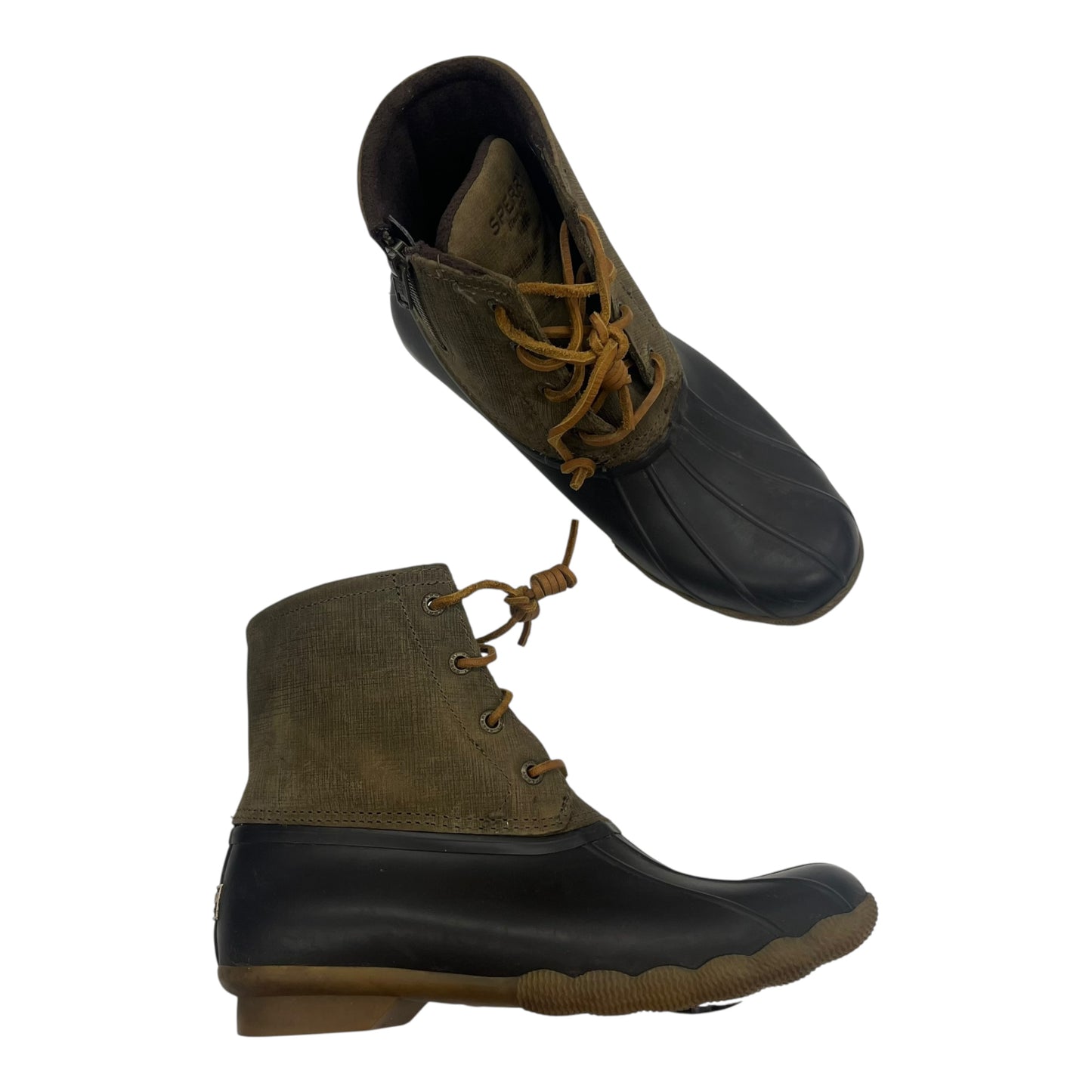 Boots Snow By Sperry In Brown, Size:7