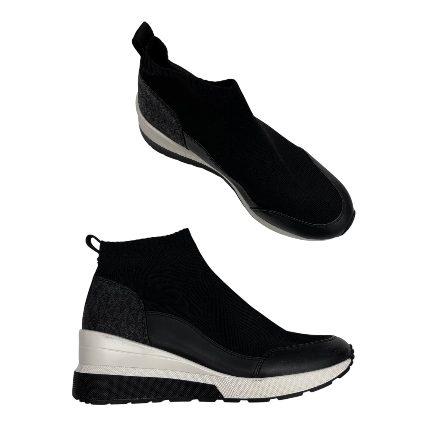 Shoes Designer By Michael Kors In Black, Size:8.5