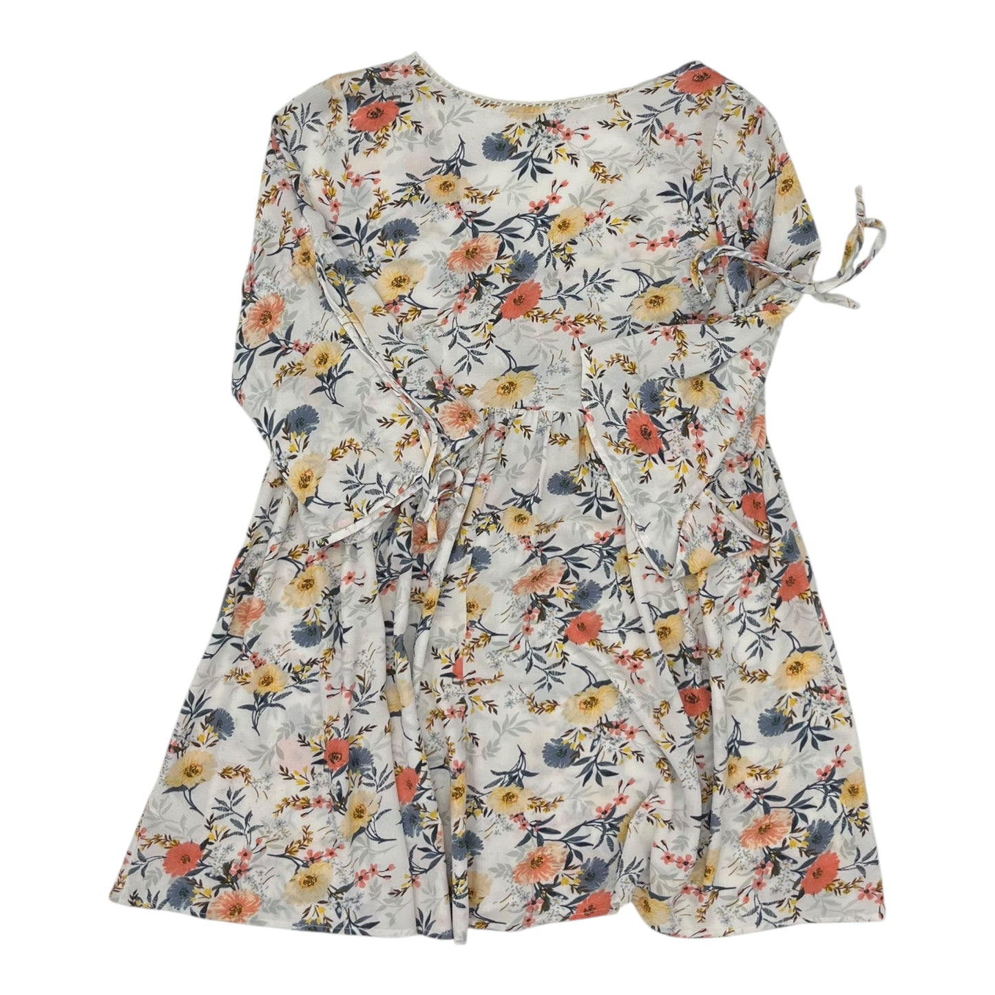 Tunic 3/4 Sleeve By Umgee In Floral Print, Size:M