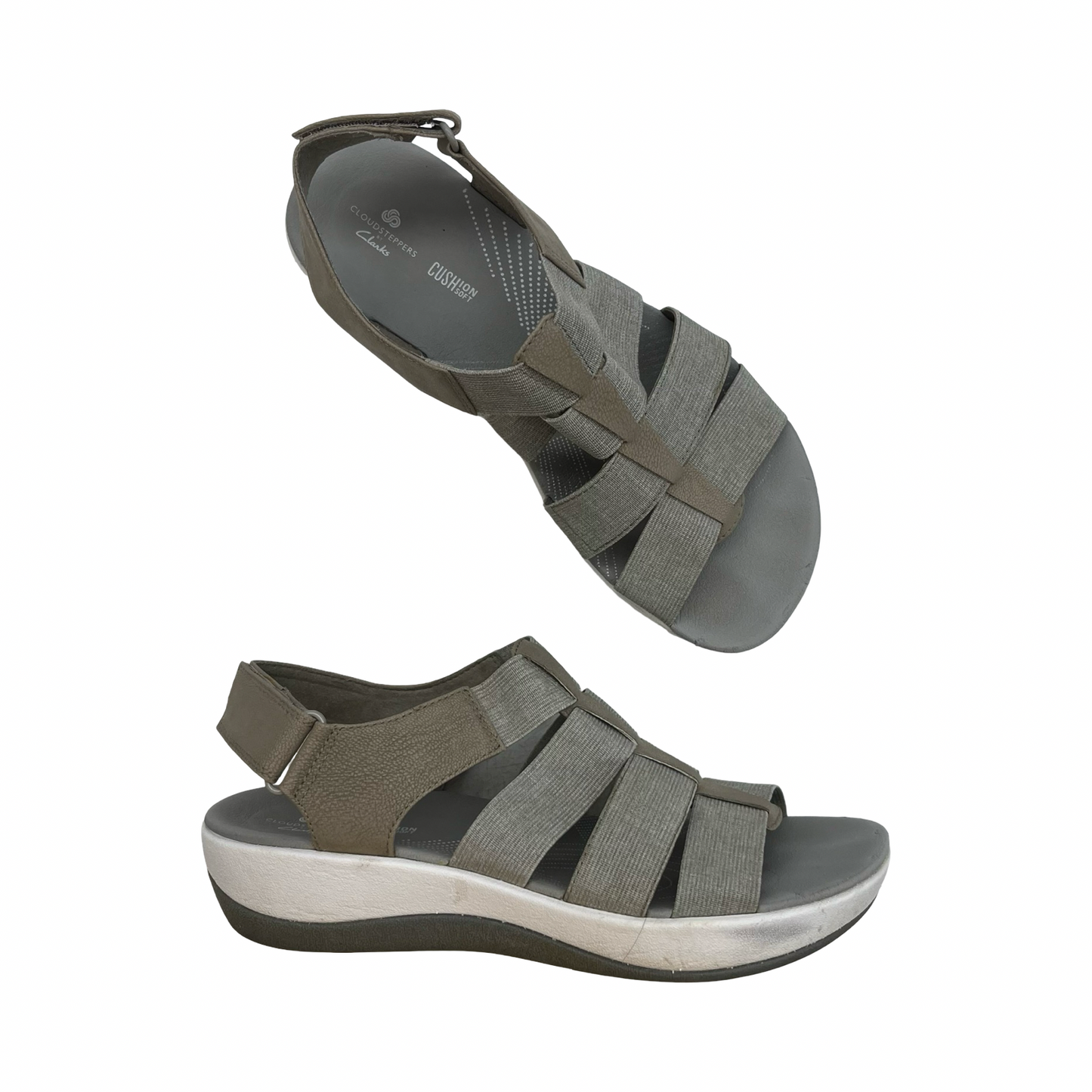 Sandals Sport By Clarks In Tan, Size:7