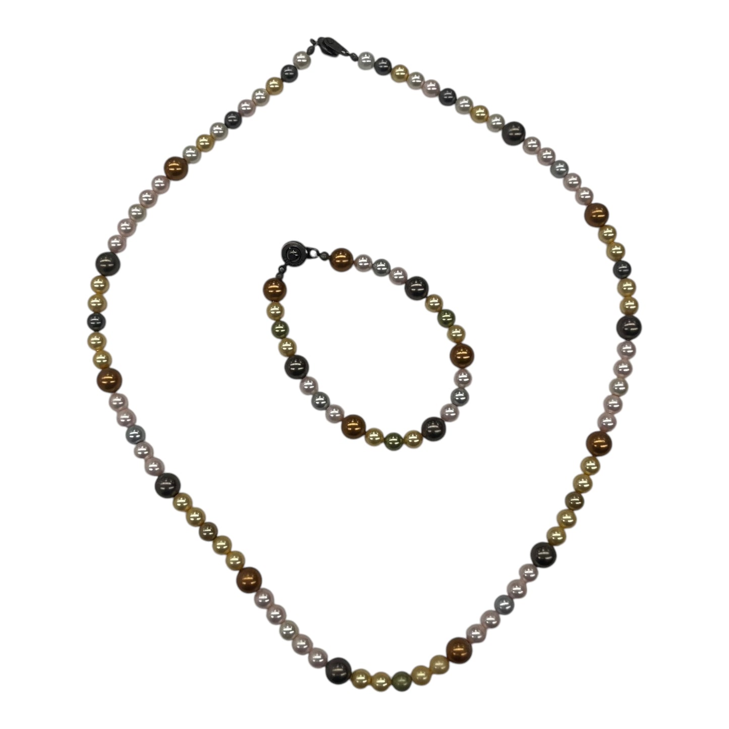 Necklace Set By Clothes Mentor In Multi, Size:02 Piece Set
