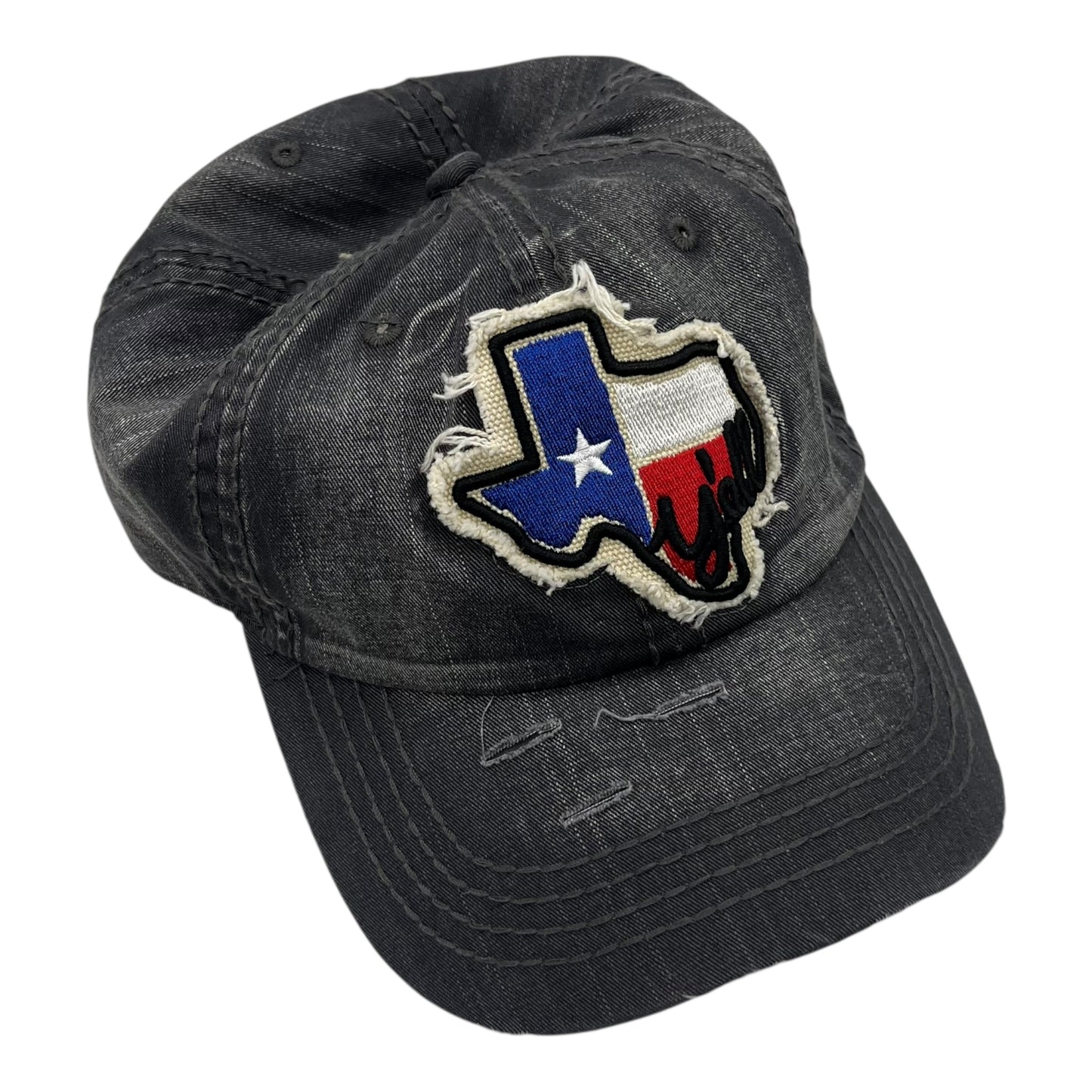Hat Baseball Cap By Clothes Mentor In Grey