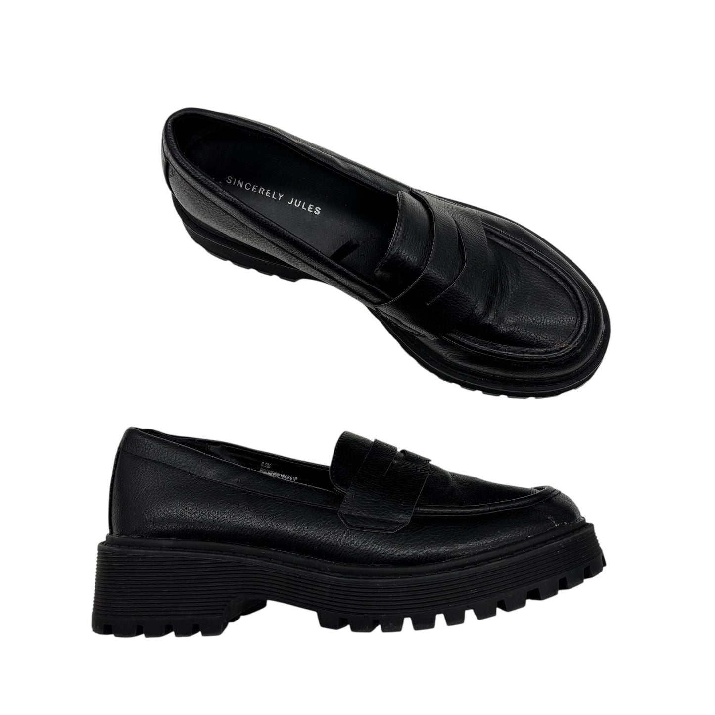 Shoes Flats By Sincerely Jules In Black, Size:8.5