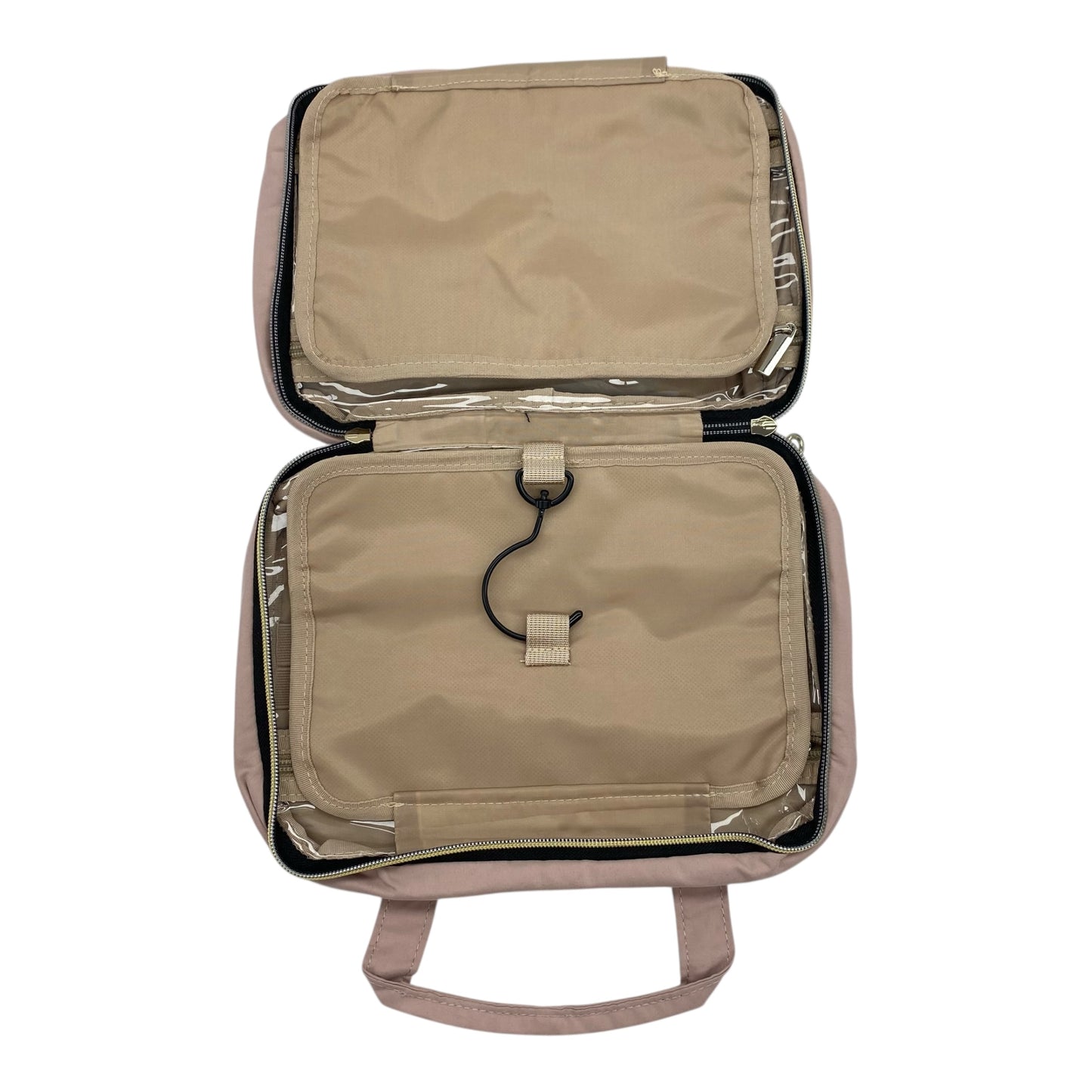 Makeup Bag By Clothes Mentor In Pink, Size:Large