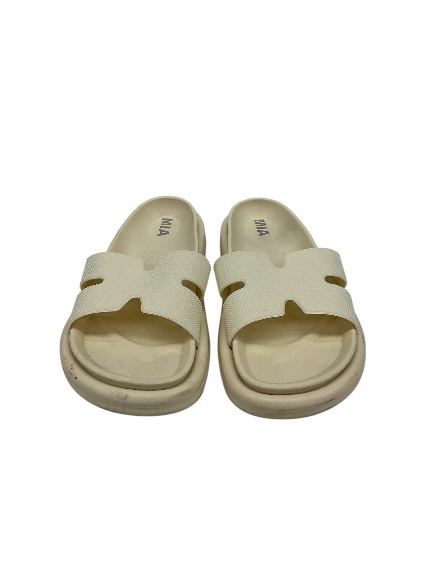 Sandals Flats By Mia In Tan, Size:11