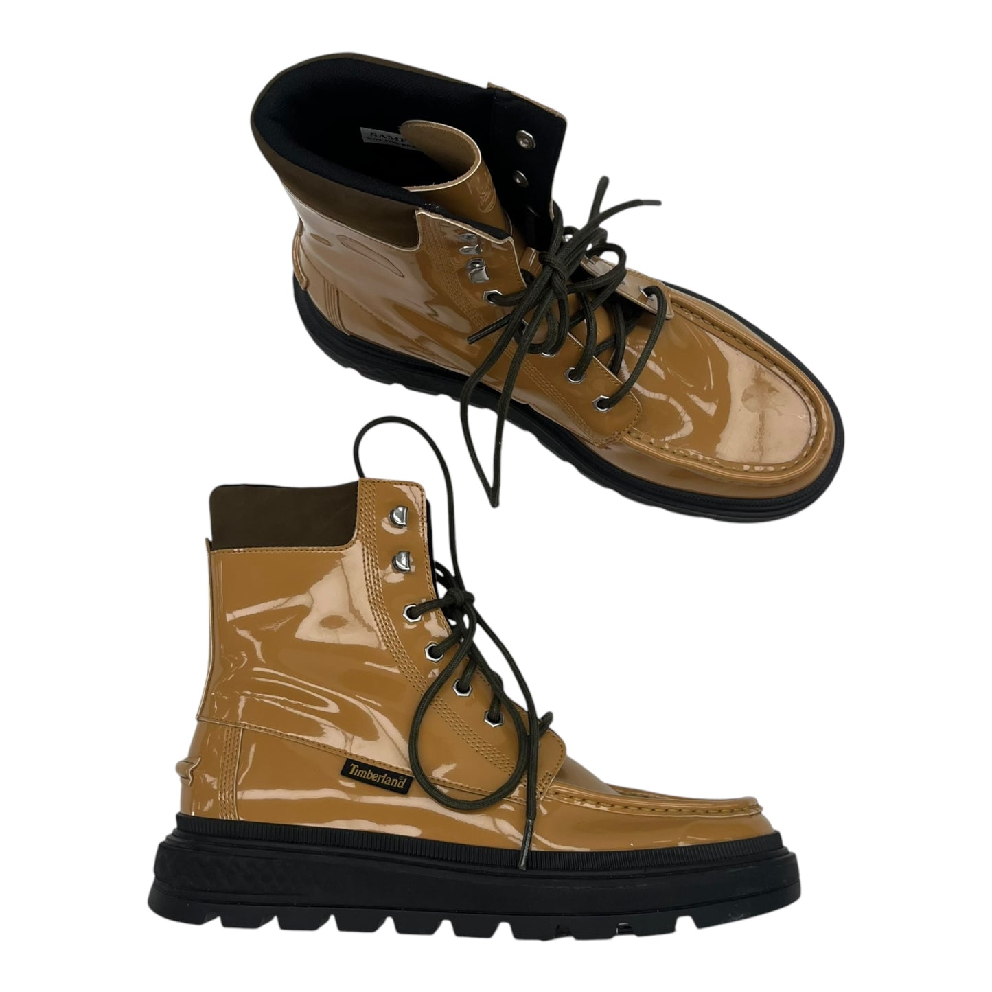 Boots Combat By Timberland In Brown, Size:9