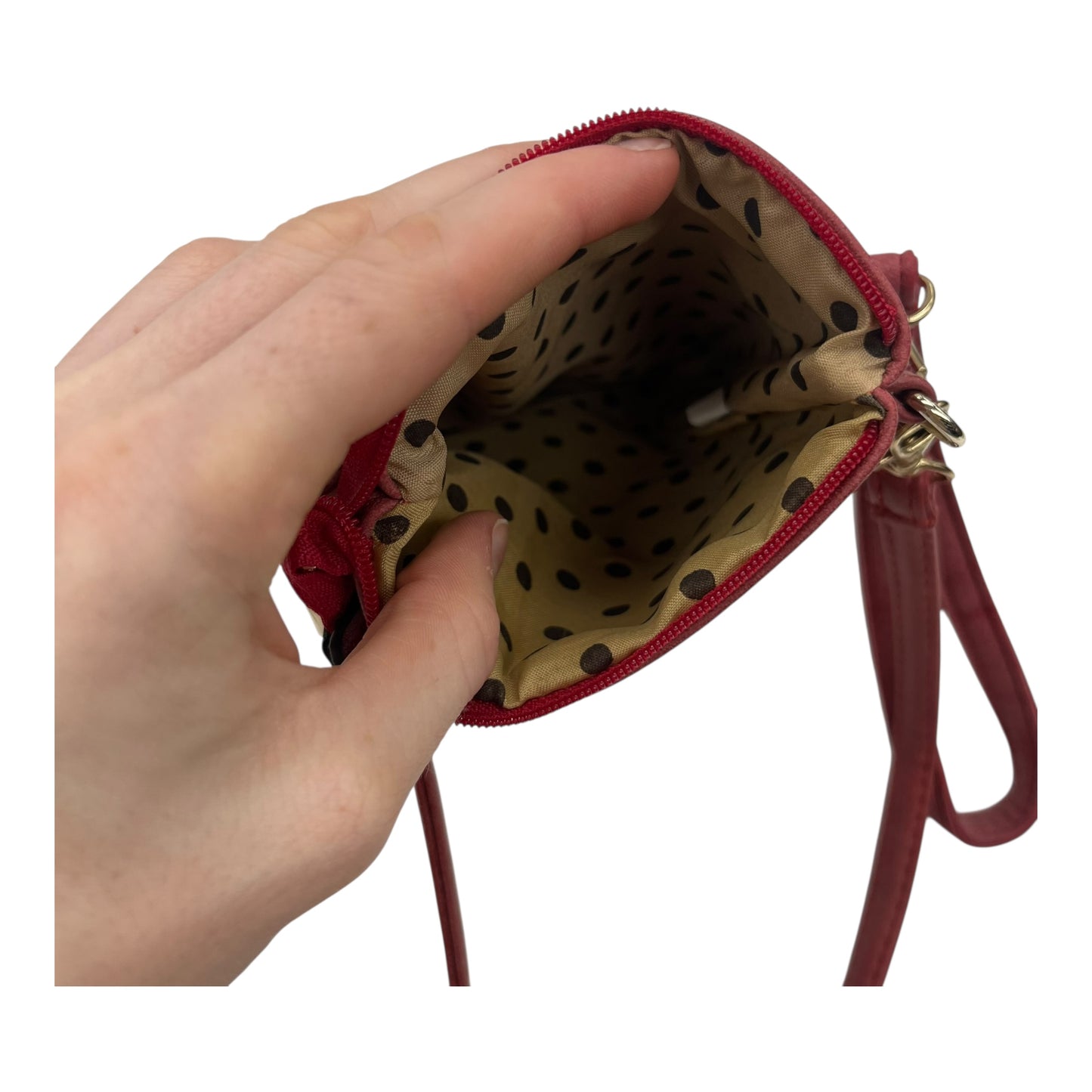 CROSSBODY by CME In RED, Size: SMALL
